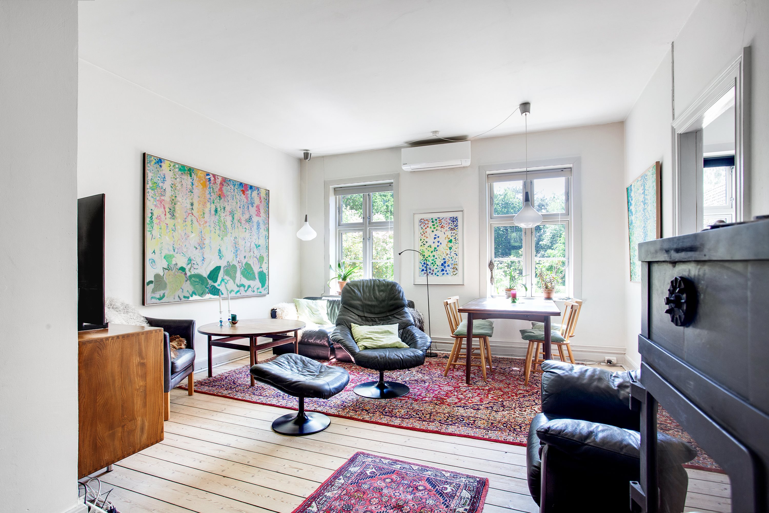 Fremhævet stue billede i fuldskærmstilstand. Billede af Hals Skolevej 1B, 1., Byrum, 9940 Læsø