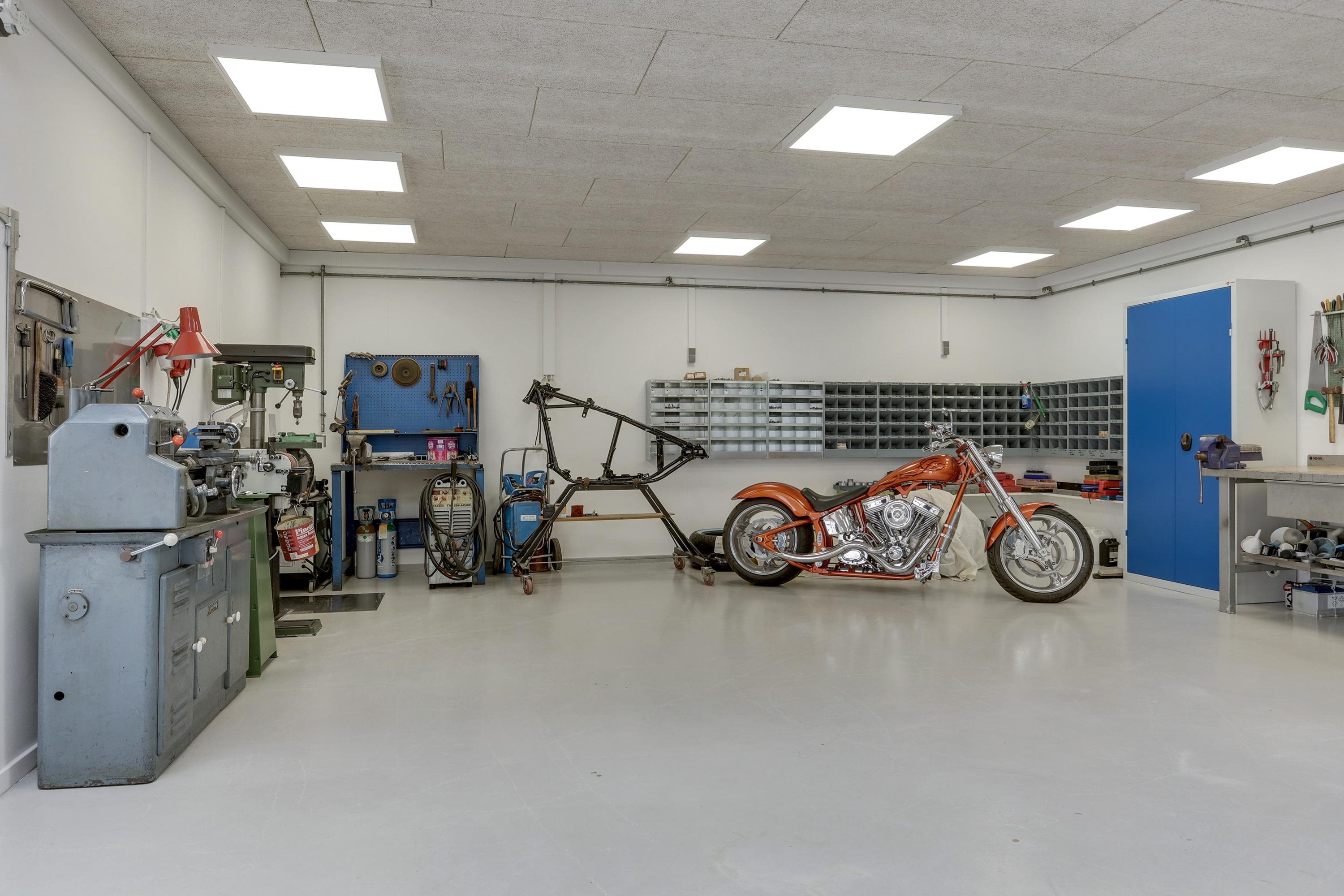 Fremhævet værksted billede i fuldskærmstilstand. Billede af Egebjergvej 42, 8751 Gedved