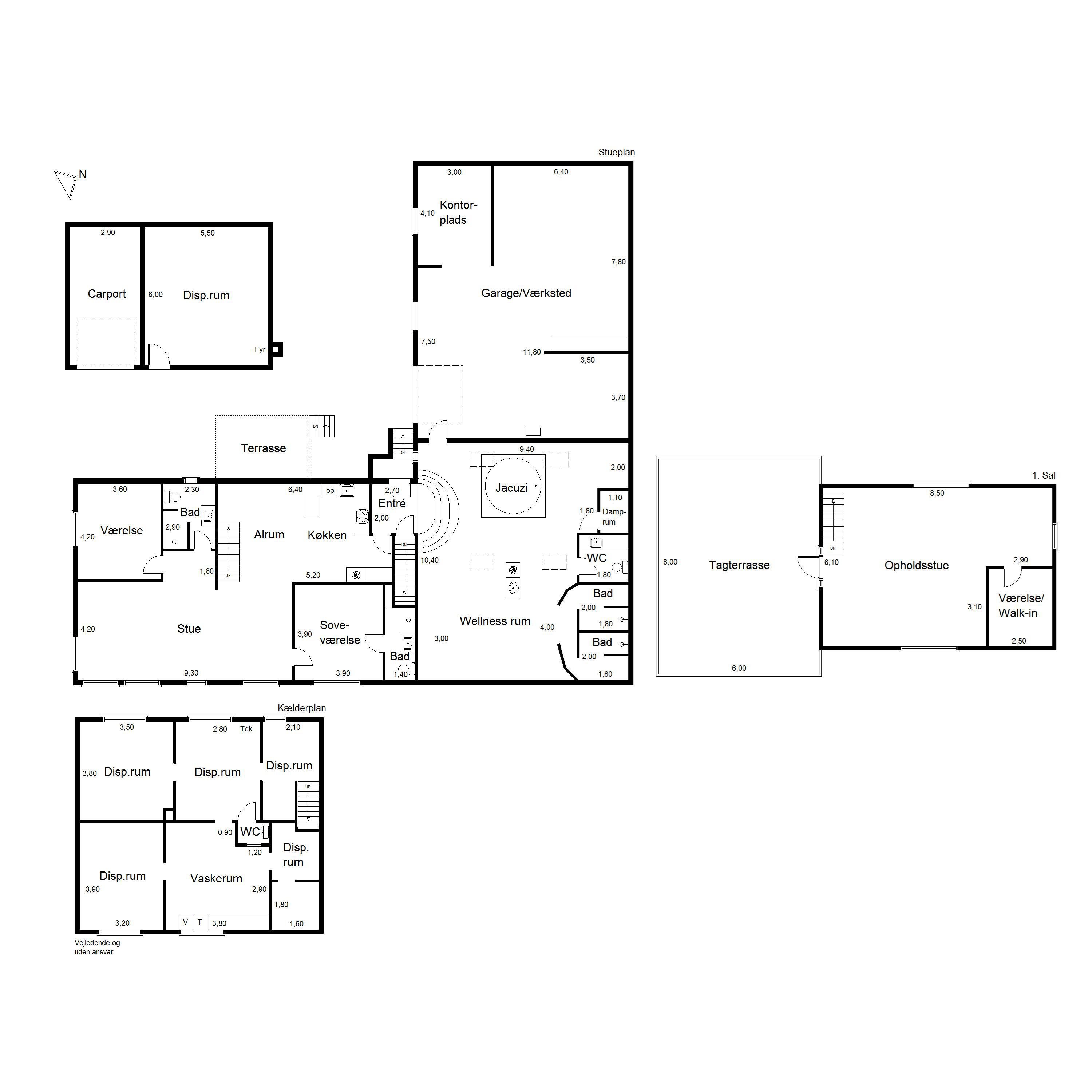 Plantegninger billede af Egebjergvej 42, 8751 Gedved