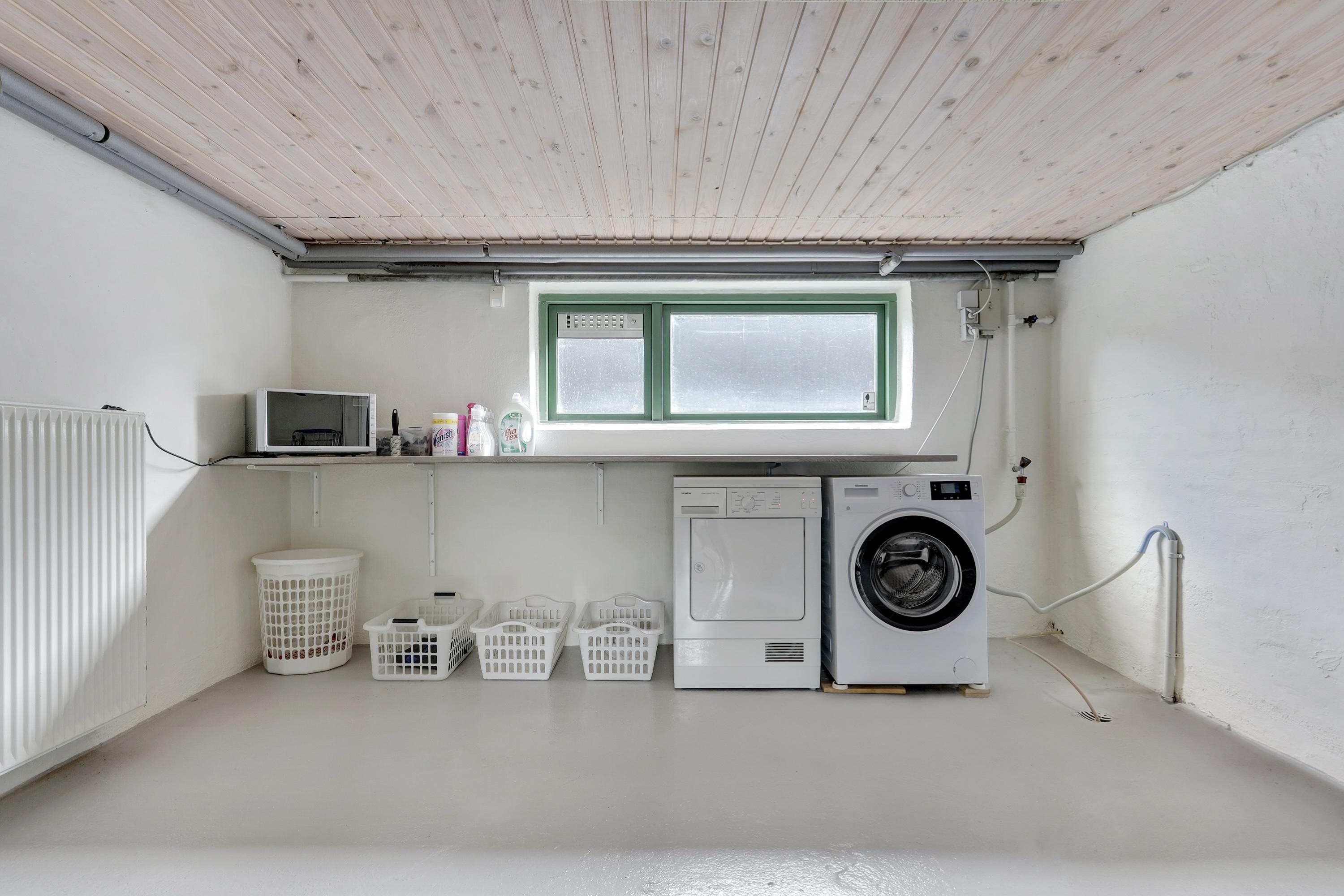 Fremhævet vaskerum billede i fuldskærmstilstand. Billede af Egebjergvej 42, 8751 Gedved