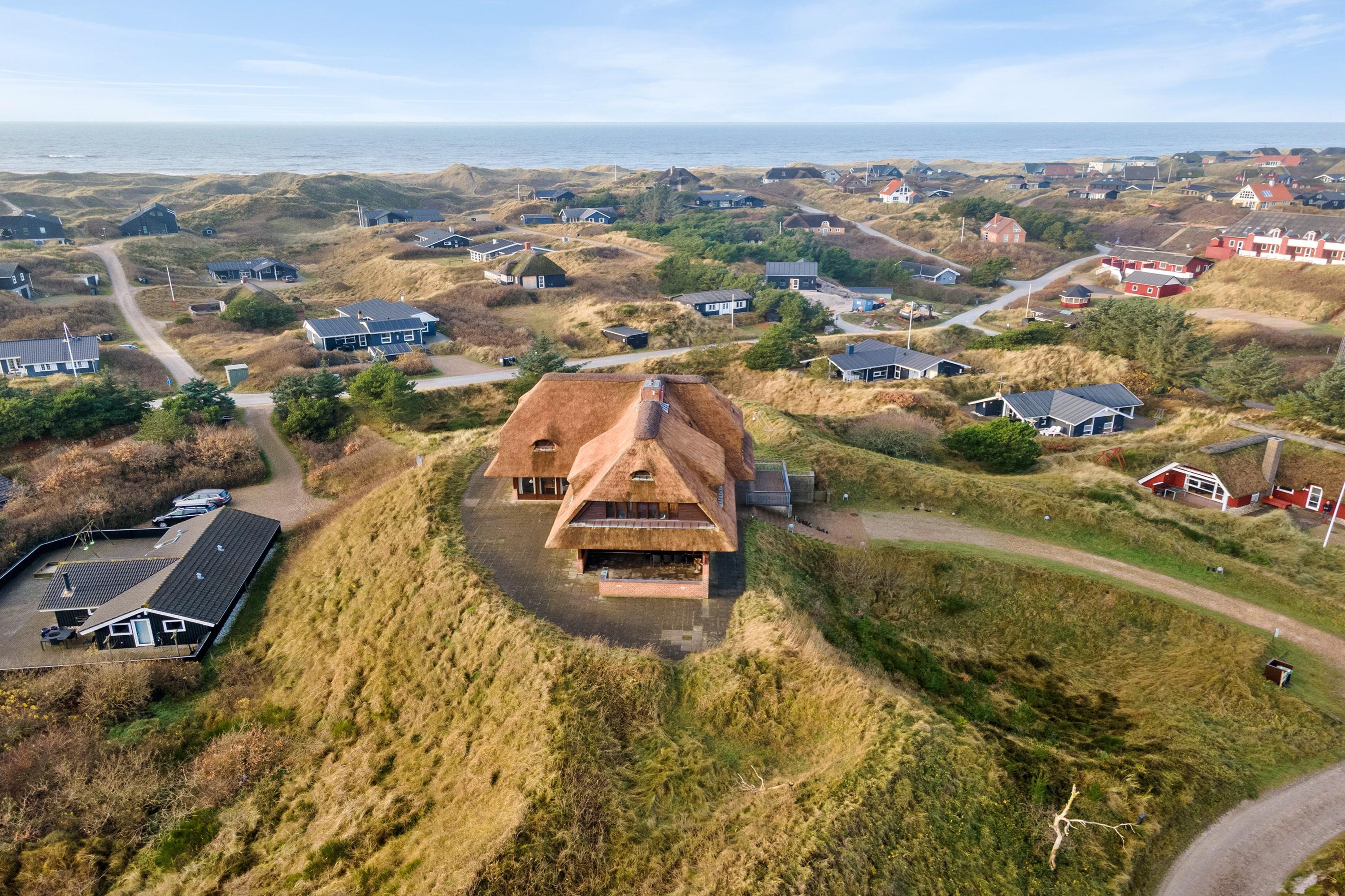 Miniaturebillede 1: luftfoto. Billede af Porsevej 2D, Henne Strand, 6854 Henne