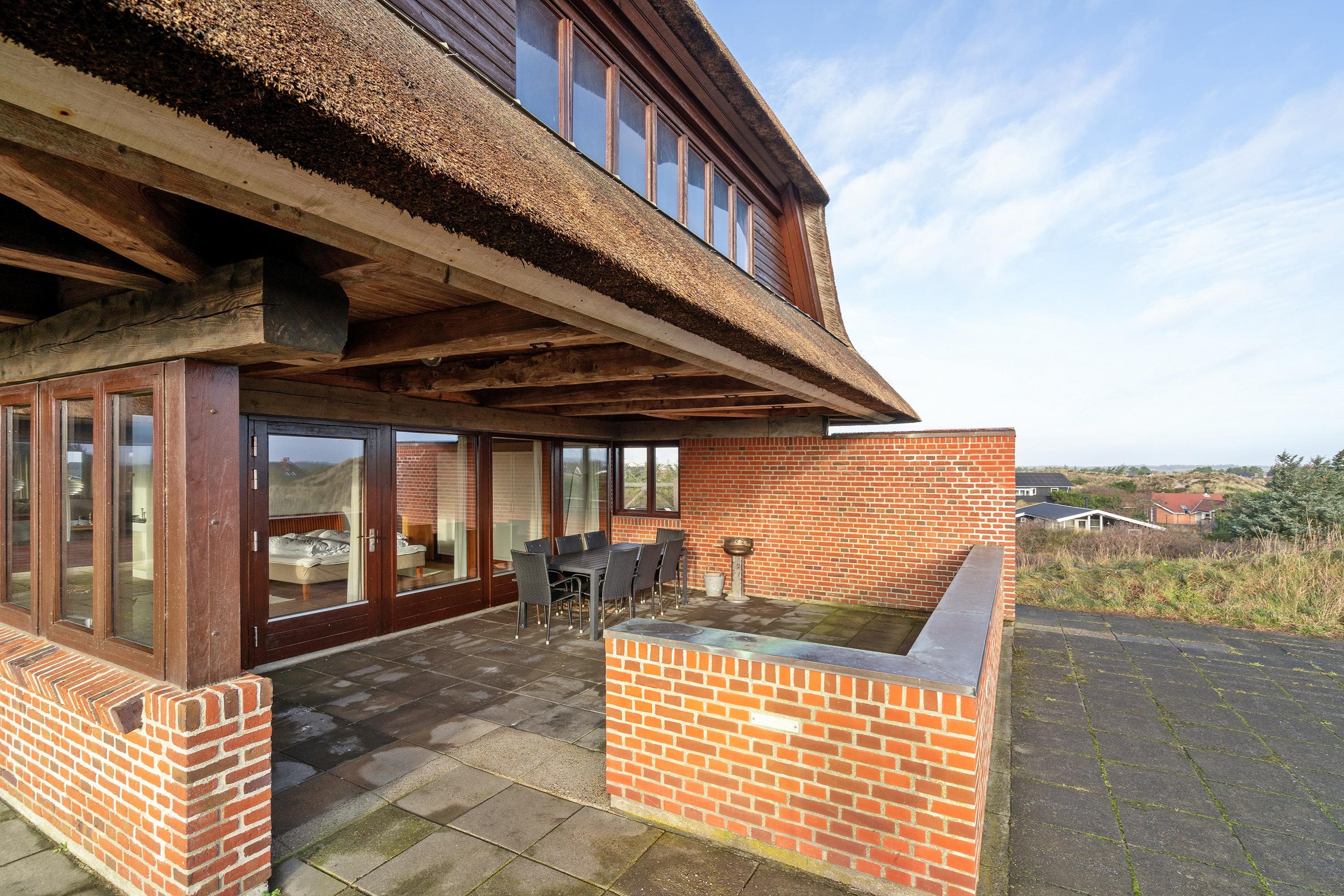 Fremhævet terrasse billede i fuldskærmstilstand. Billede af Porsevej 2D, Henne Strand, 6854 Henne