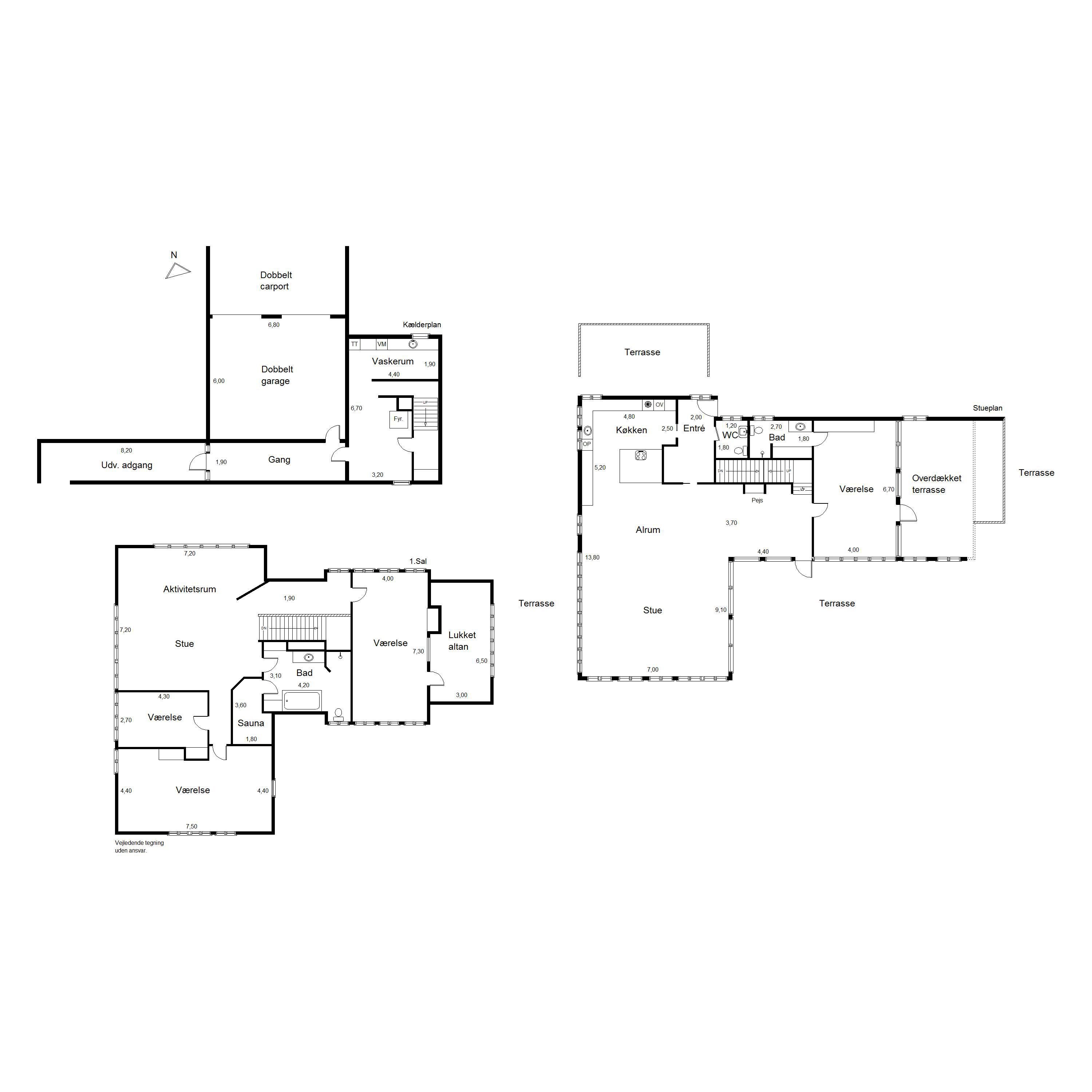 Plantegninger billede af Porsevej 2D, Henne Strand, 6854 Henne