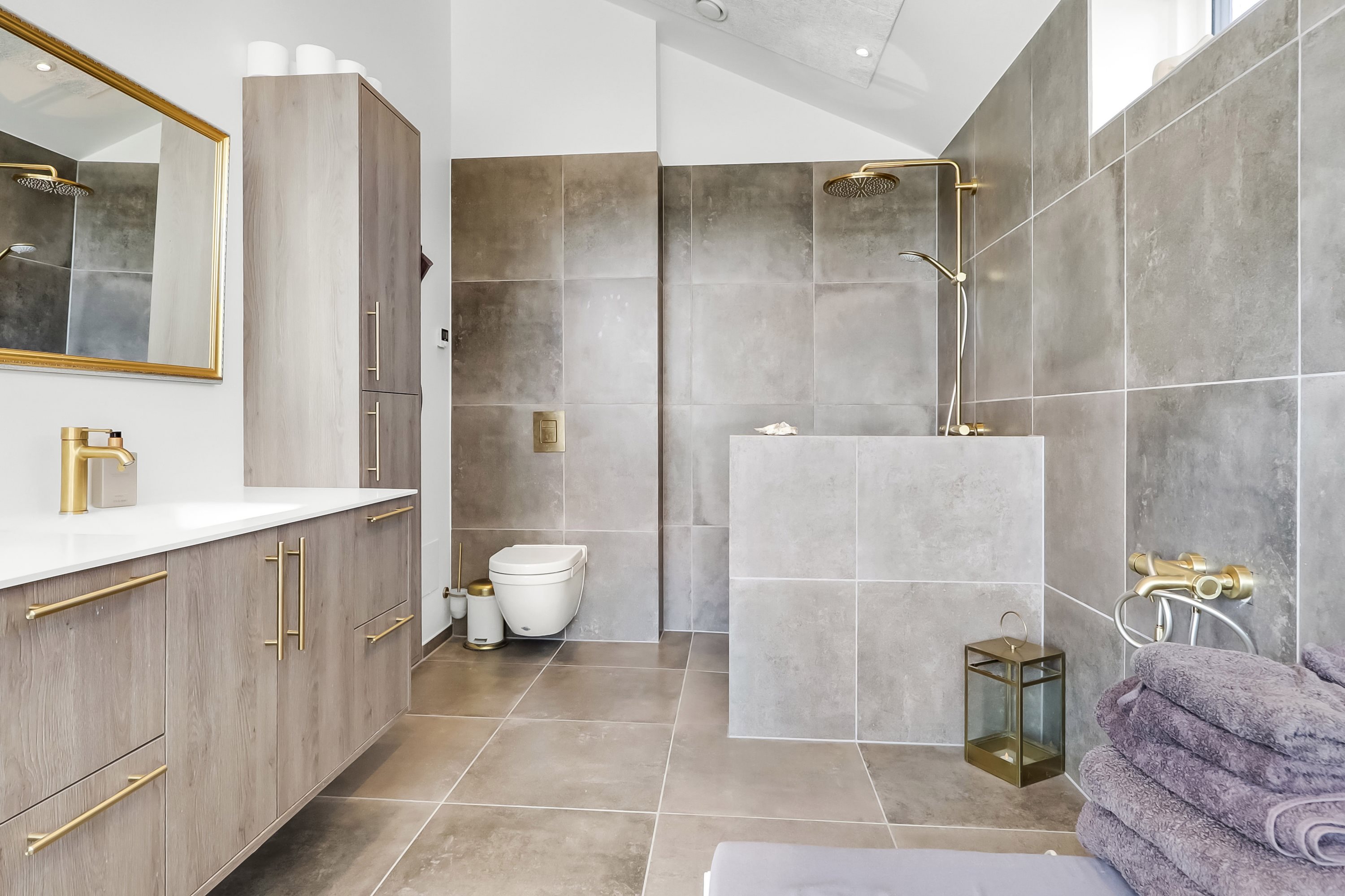 Fremhævet badeværelse billede i fuldskærmstilstand. Billede af Svendborgvej 81A, Ollerup, 5762 Vester Skerninge