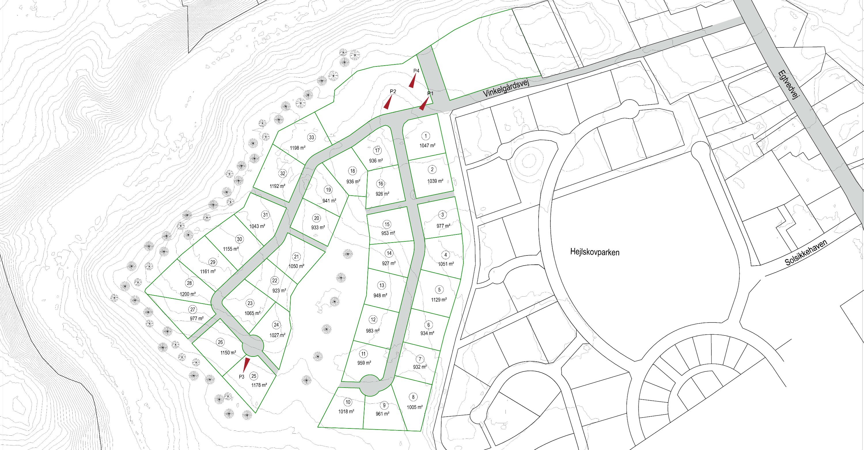 Fremhævet andet billede i fuldskærmstilstand. Billede af Vinkelgårdsvej 45, parcel nr. 20, 6040 Egtved