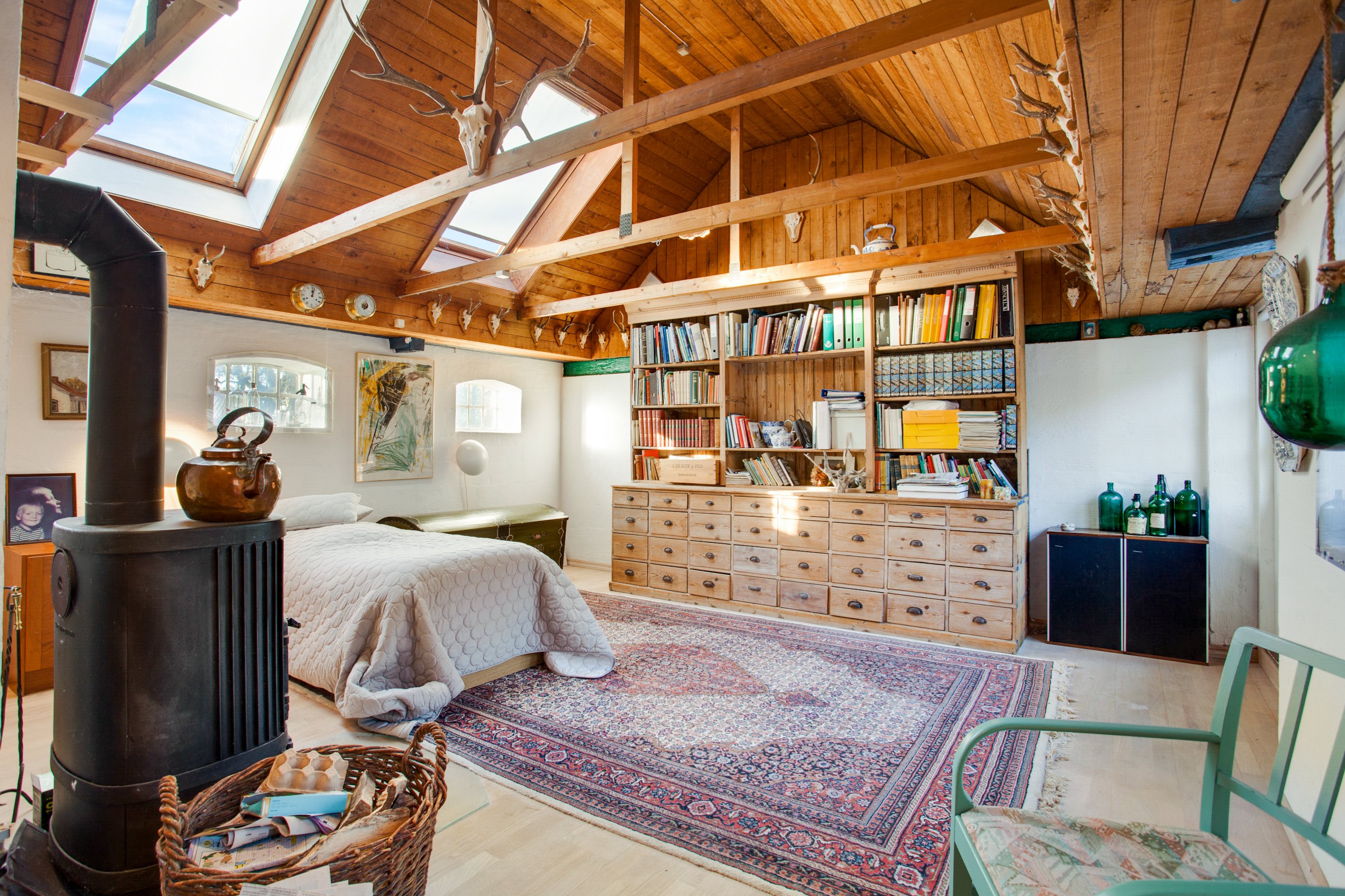 Fremhævet stue billede i fuldskærmstilstand. Billede af Flyvepladsvej 2, Byrum, 9940 Læsø