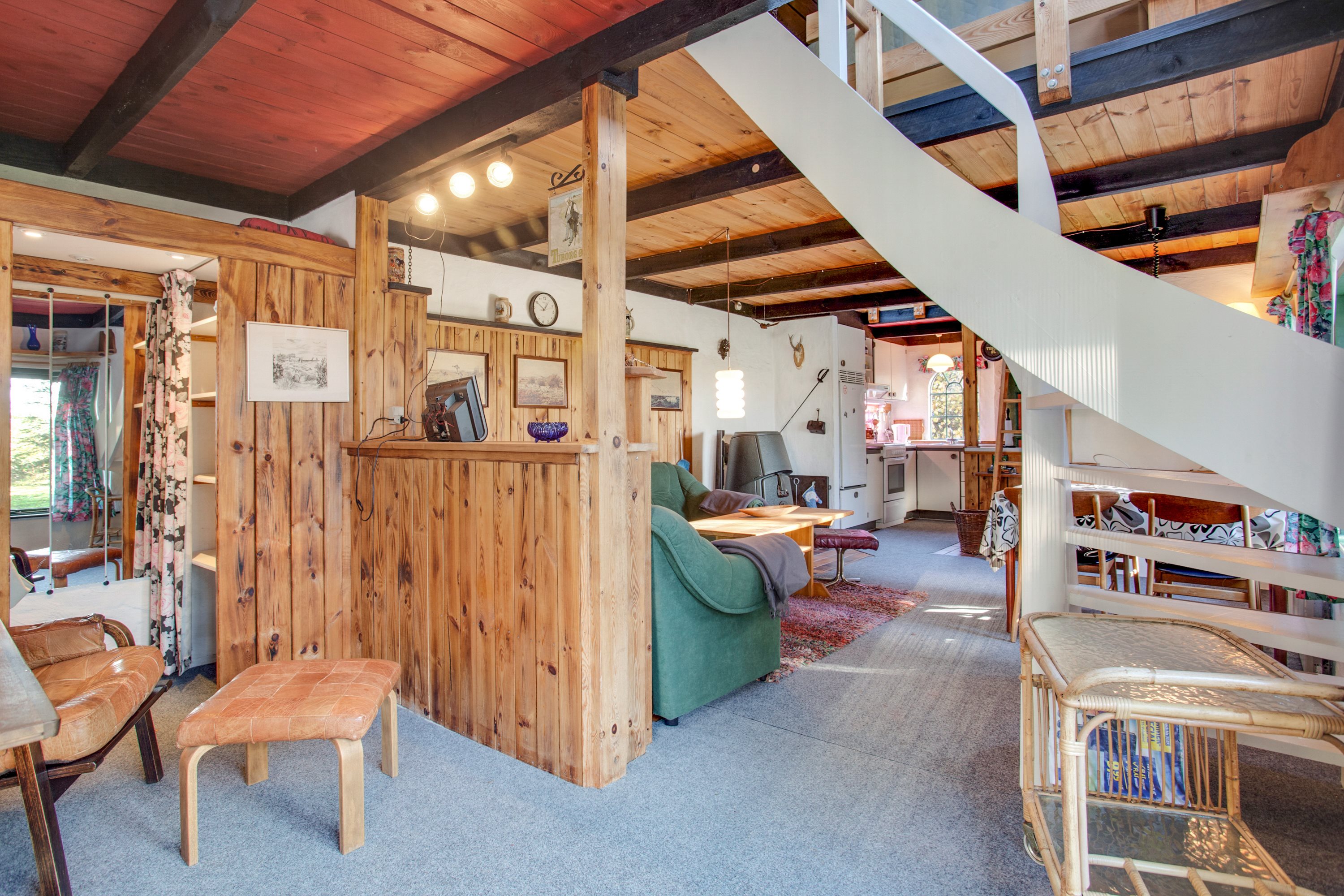 Fremhævet stue billede i fuldskærmstilstand. Billede af Doktorvejen 62, Byrum, 9940 Læsø