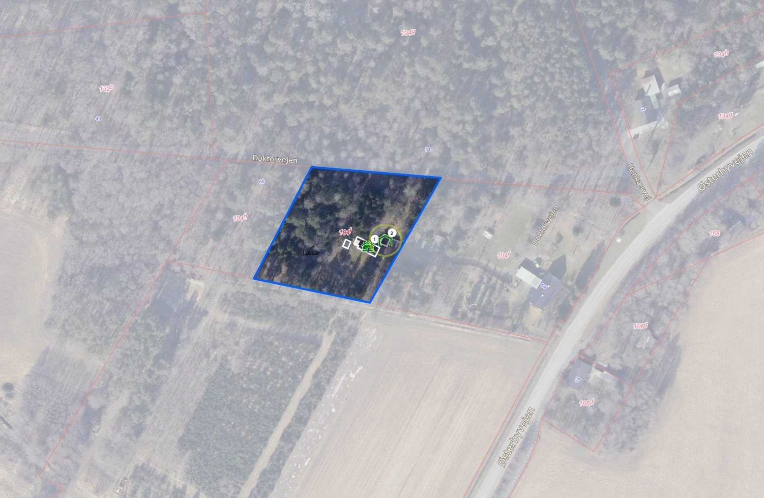 Fremhævet andet billede i fuldskærmstilstand. Billede af Doktorvejen 62, Byrum, 9940 Læsø