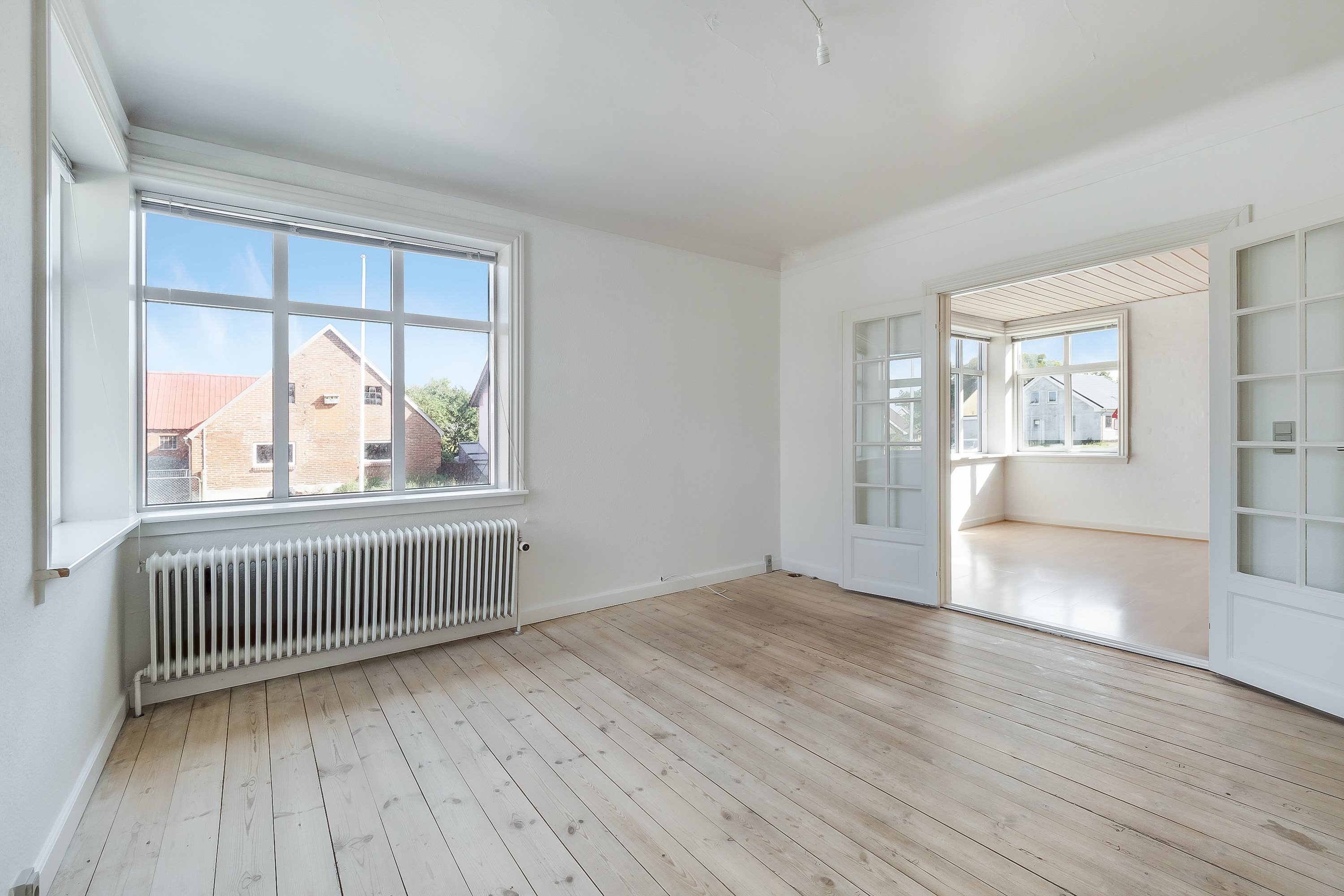 Fremhævet stue billede i fuldskærmstilstand. Billede af Legindvej 11, Hørdum, 7752 Snedsted