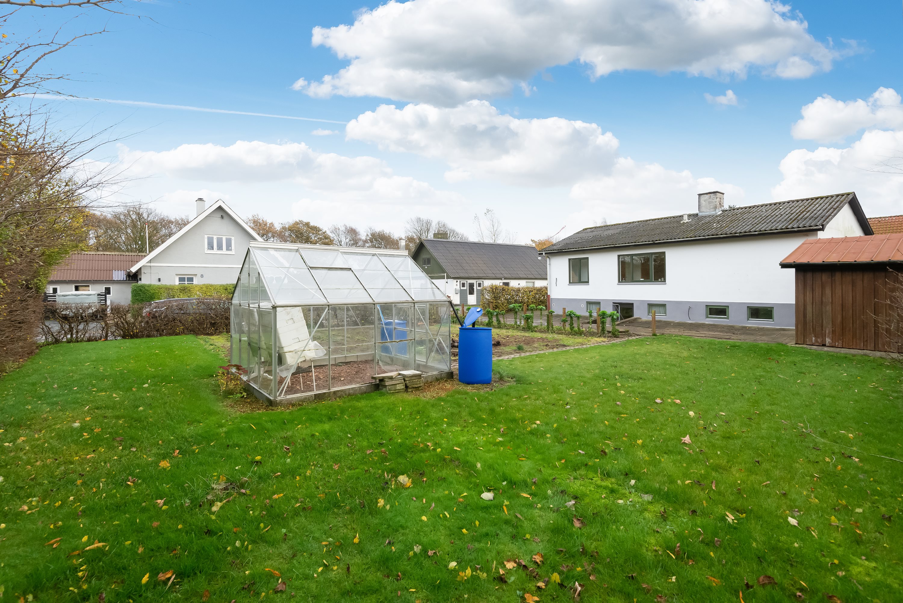 Fremhævet have billede i fuldskærmstilstand. Billede af Høstvej 7, Hæstrup Stationsby, 9800 Hjørring