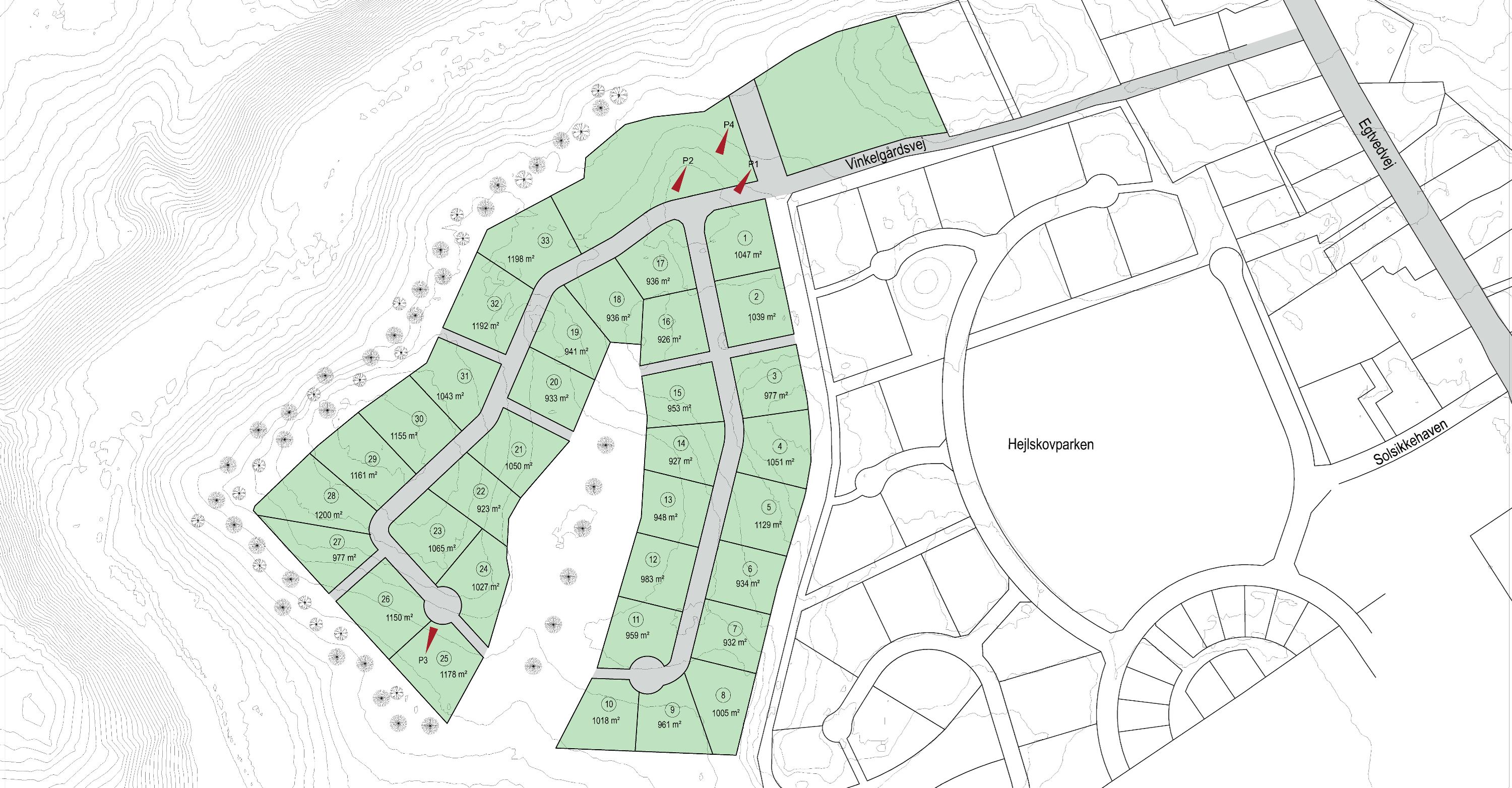 Fremhævet andet billede i fuldskærmstilstand. Billede af Vinkelgårdsvej 49, parcel nr. 22, 6040 Egtved