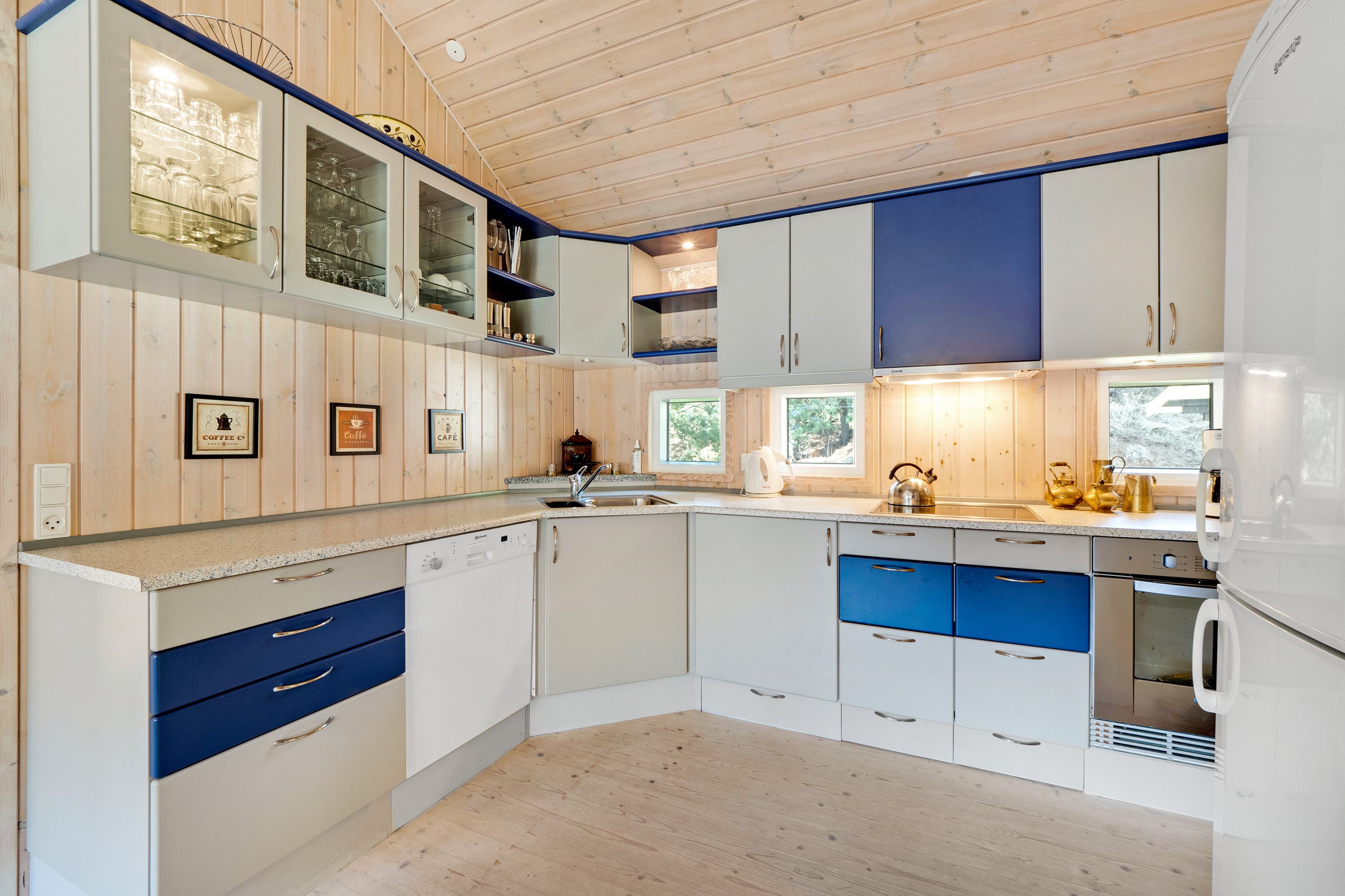 Fremhævet køkken billede i fuldskærmstilstand. Billede af Træløbervej 7, Helligsø, 7760 Hurup Thy