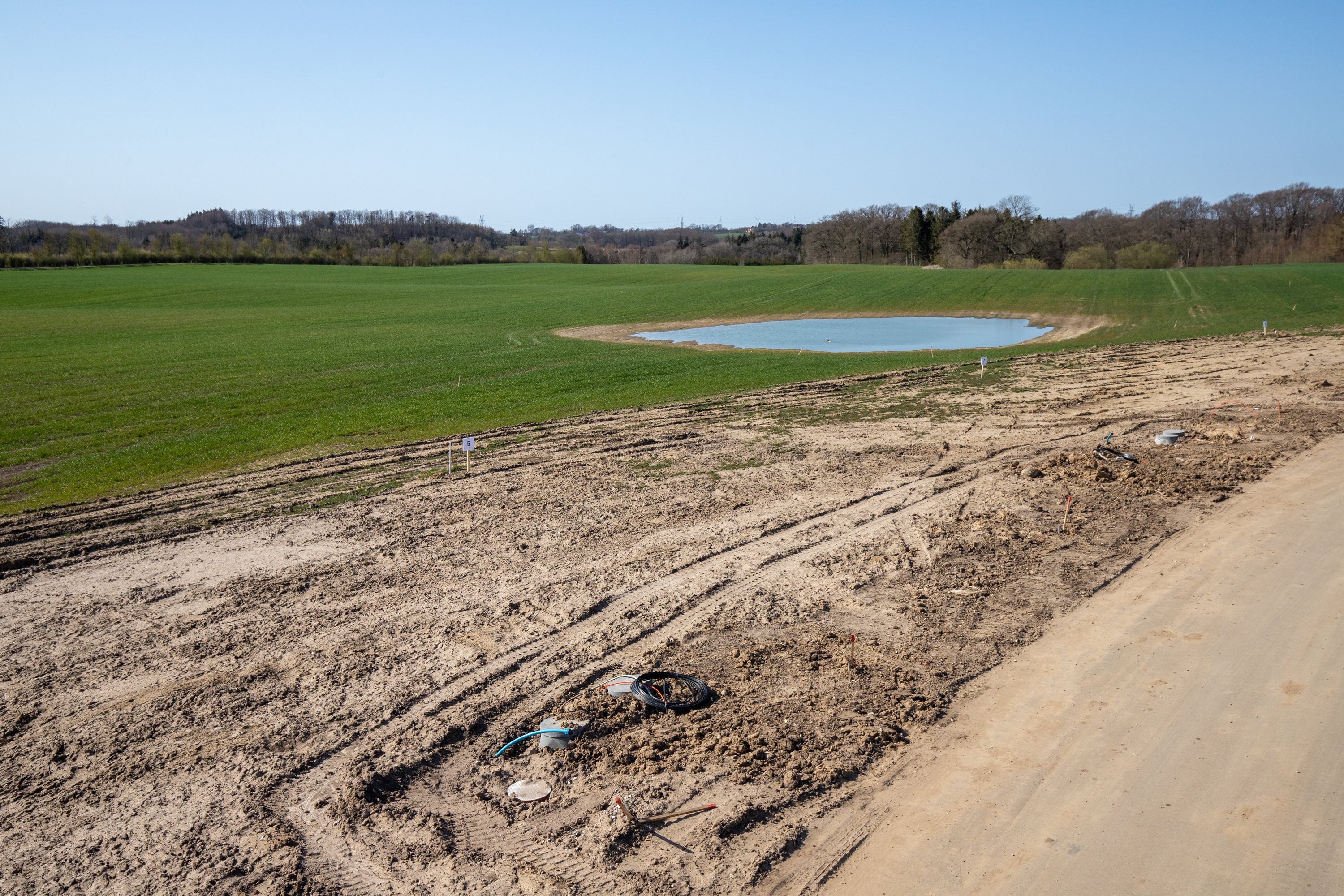 Fremhævet grund billede i fuldskærmstilstand. Billede af Provstevejen 3, Grejs, 7100 Vejle