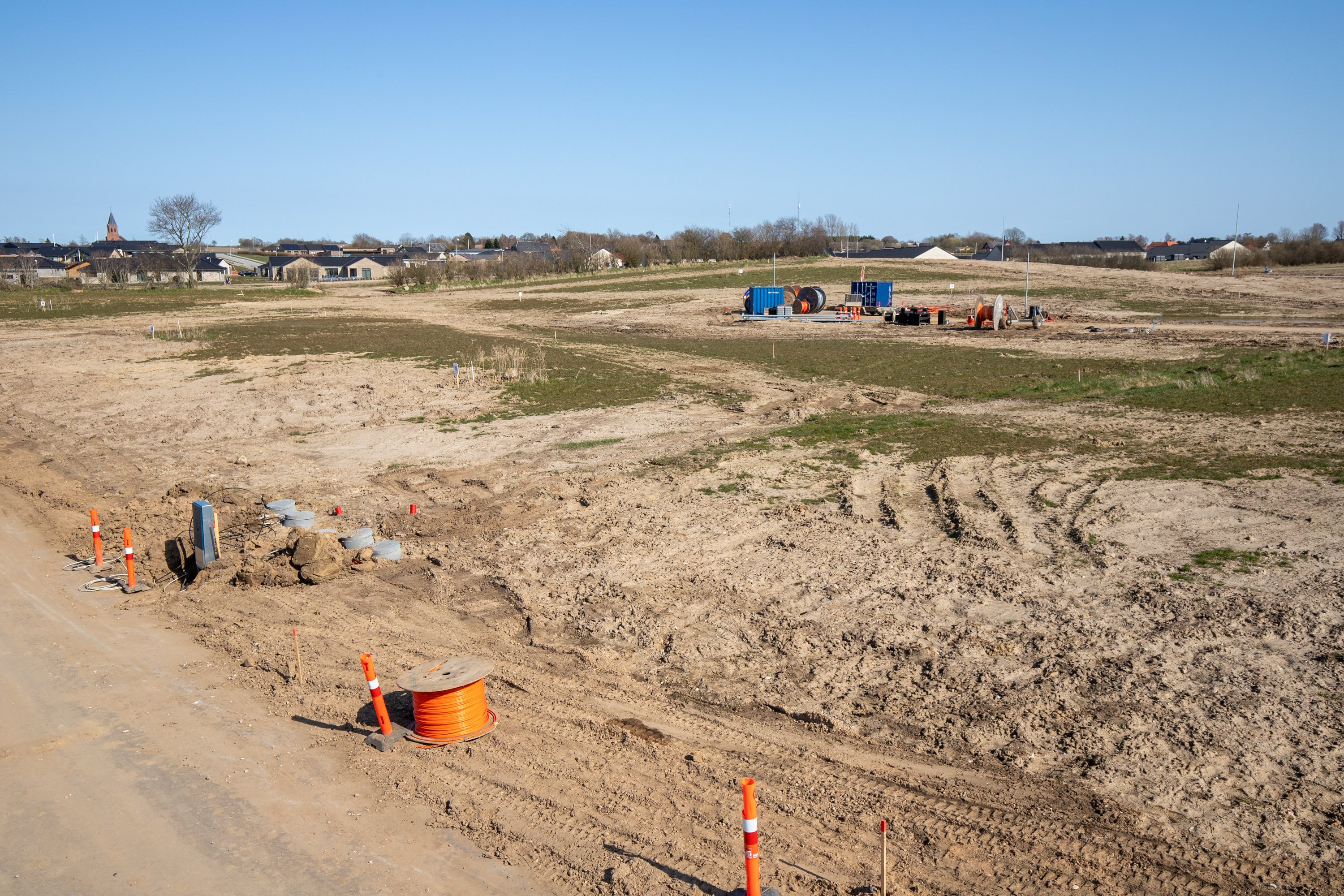 Fremhævet grund billede i fuldskærmstilstand. Billede af Provstevejen 3, Grejs, 7100 Vejle