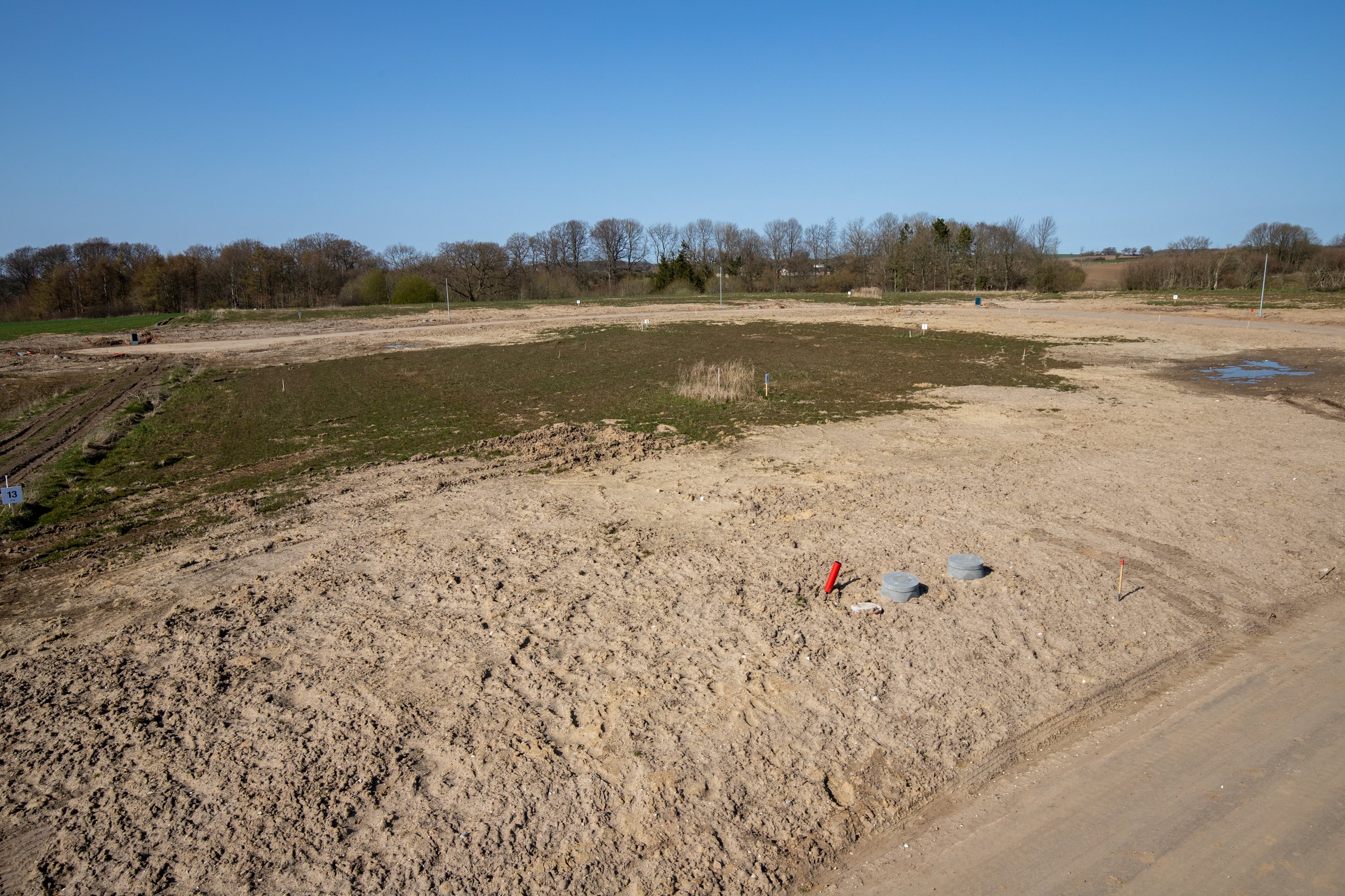 Fremhævet grund billede i fuldskærmstilstand. Billede af Provstevejen 3, Grejs, 7100 Vejle