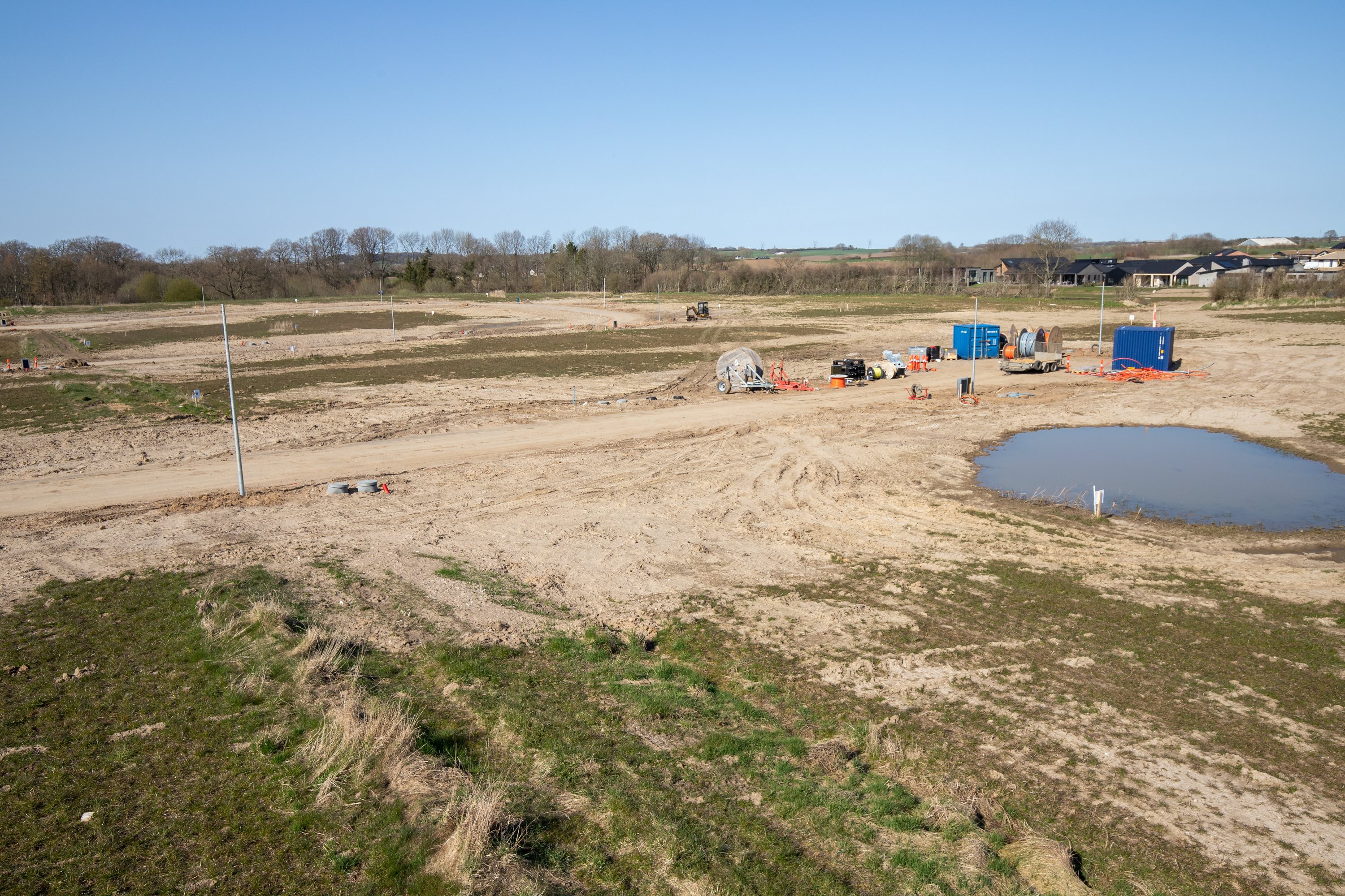 Fremhævet grund billede i fuldskærmstilstand. Billede af Provstevejen 3, Grejs, 7100 Vejle