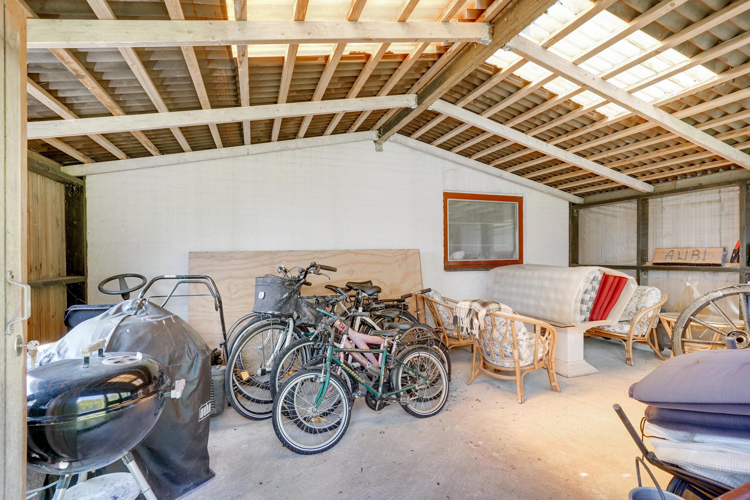 Fremhævet skur billede i fuldskærmstilstand. Billede af Bjælkehovedvej 52, 4913 Horslunde