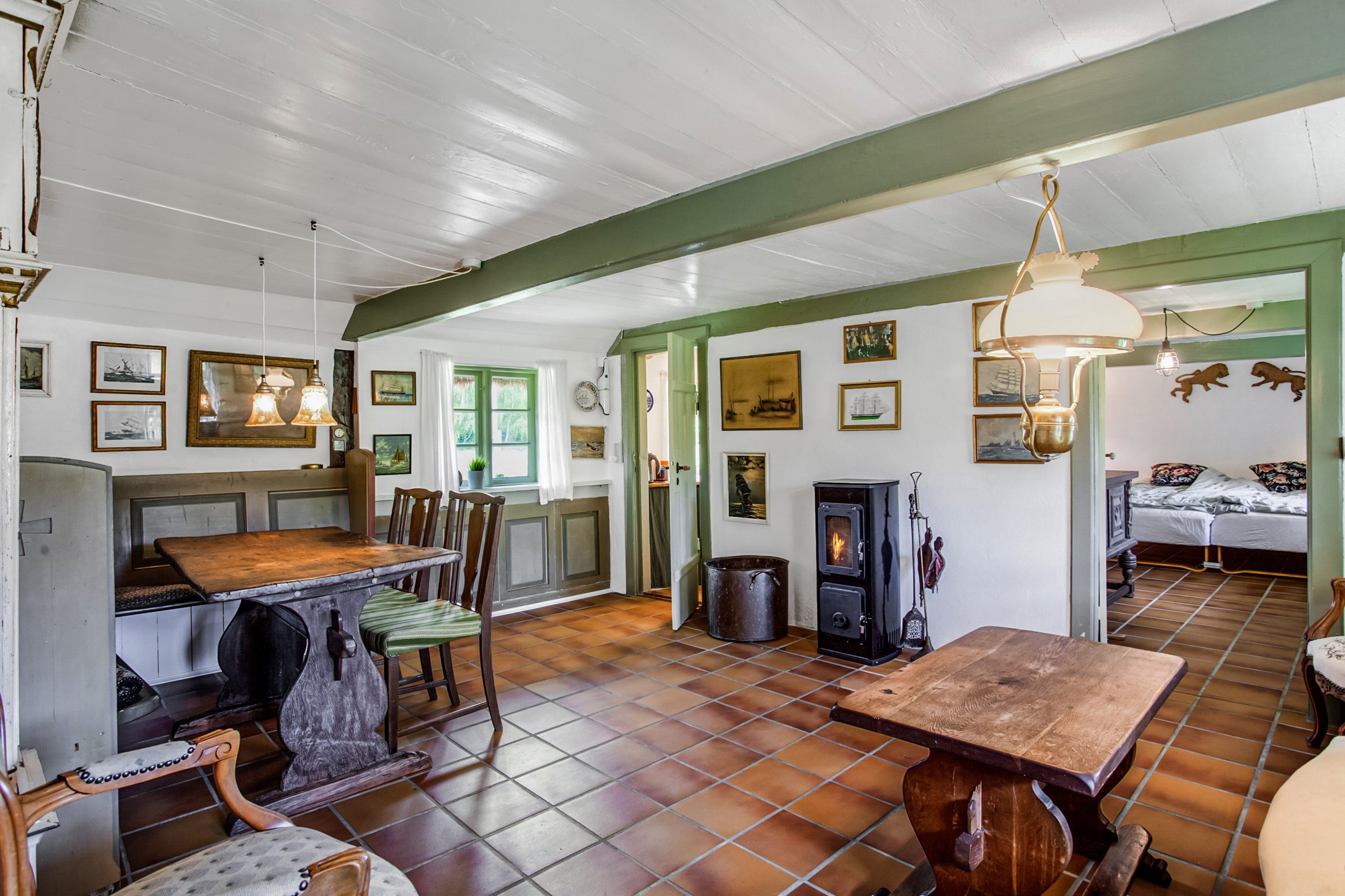 Fremhævet stue billede i fuldskærmstilstand. Billede af Snebærvej 1, Østerby, 9940 Læsø