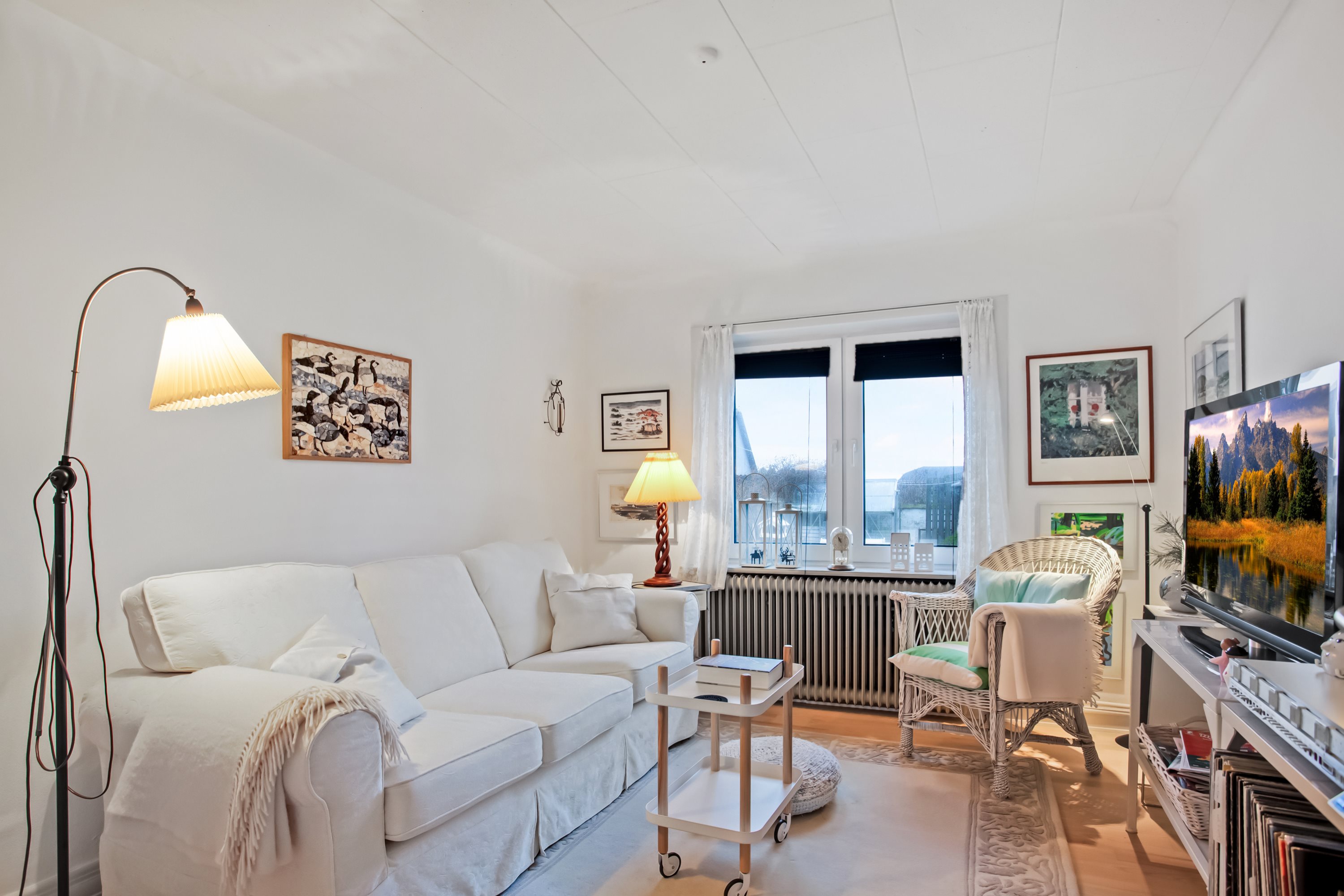 Fremhævet stue billede i fuldskærmstilstand. Billede af Vesterø Havnegade 10, Vesterø Havn, 9940 Læsø