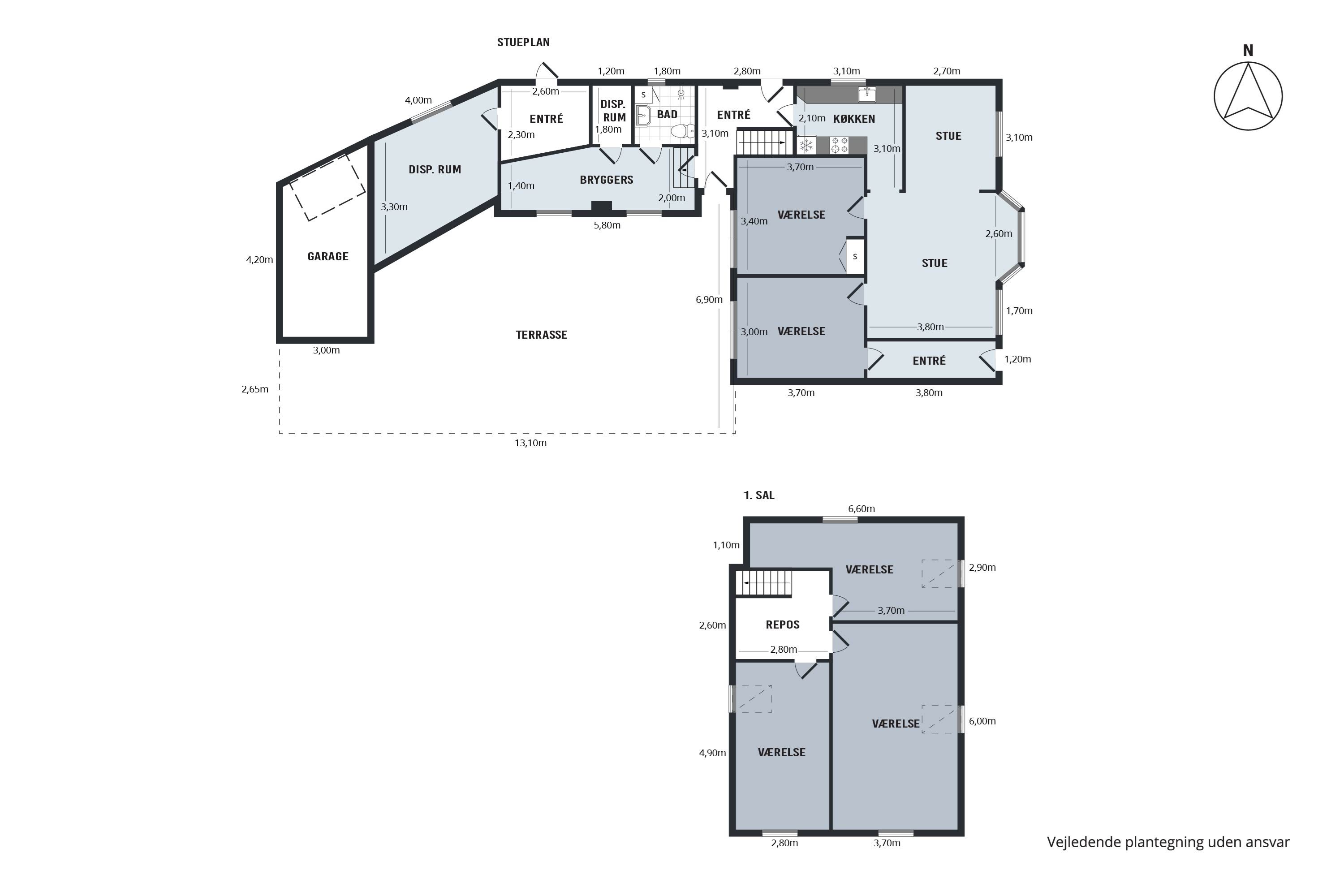 Plantegninger billede af Vesterø Havnegade 10, Vesterø Havn, 9940 Læsø