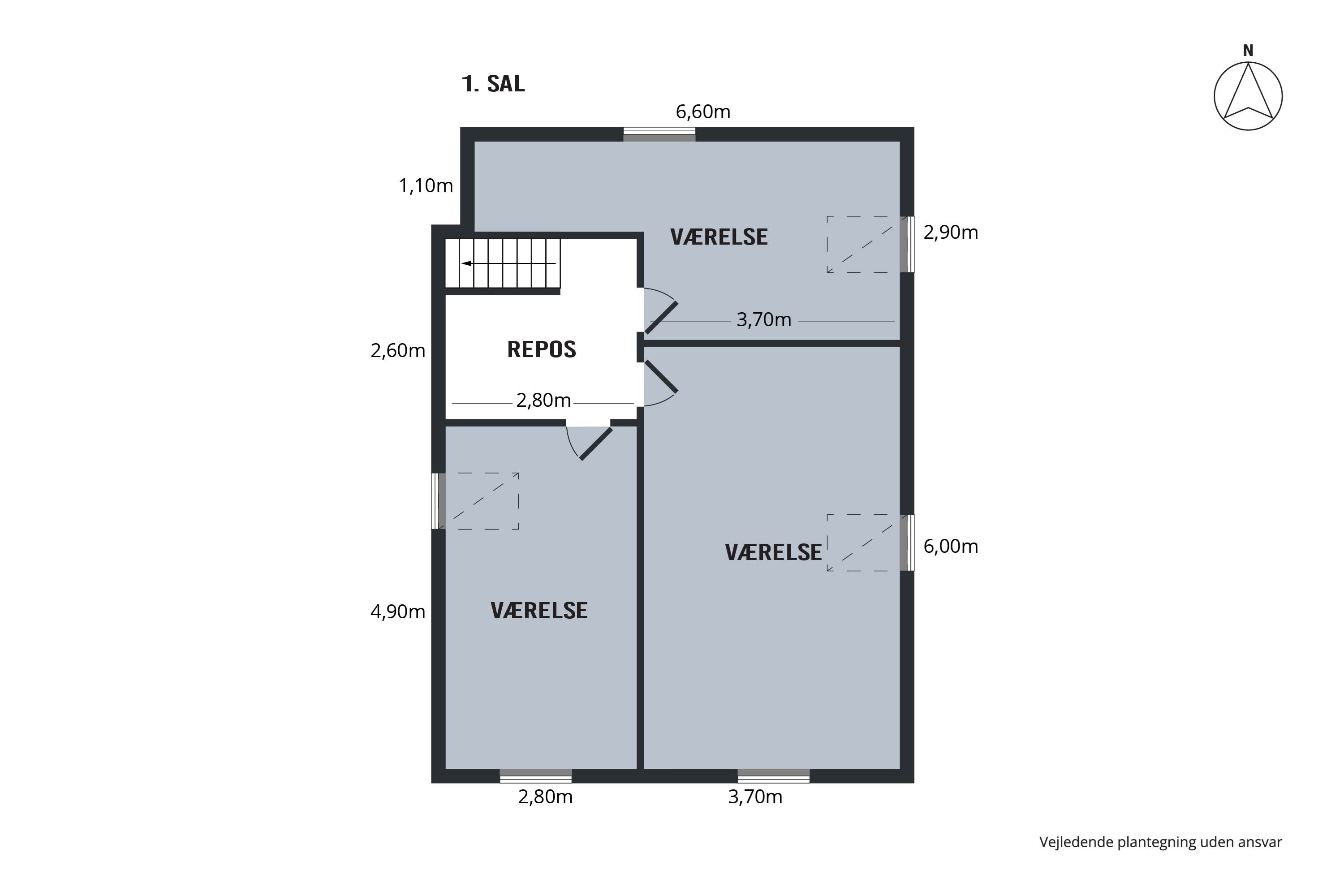 Plantegninger billede af Vesterø Havnegade 10, Vesterø Havn, 9940 Læsø