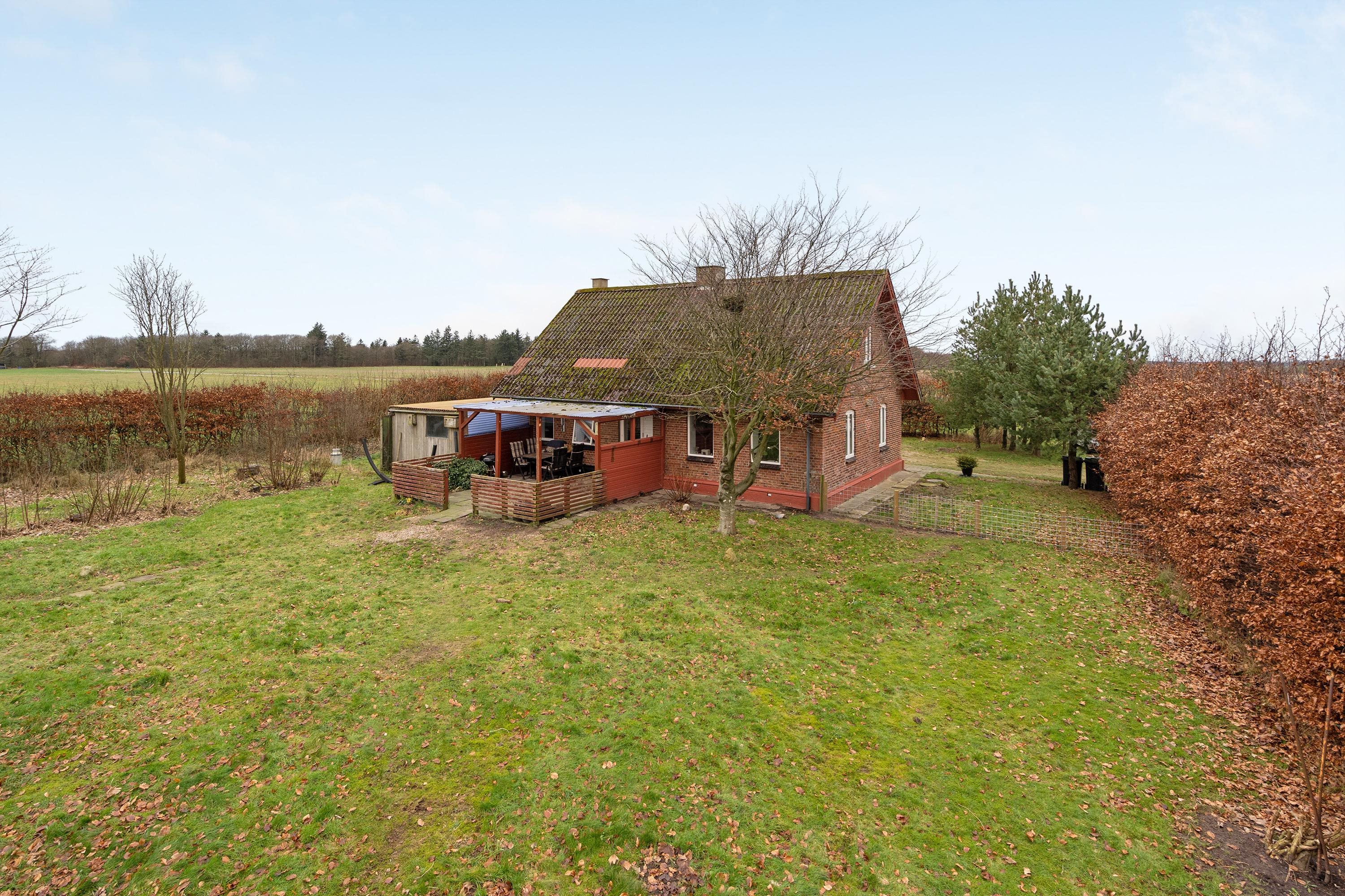 Fremhævet ejendommen billede i fuldskærmstilstand. Billede af Hustedvej 30, Lunde, 6830 Nørre Nebel