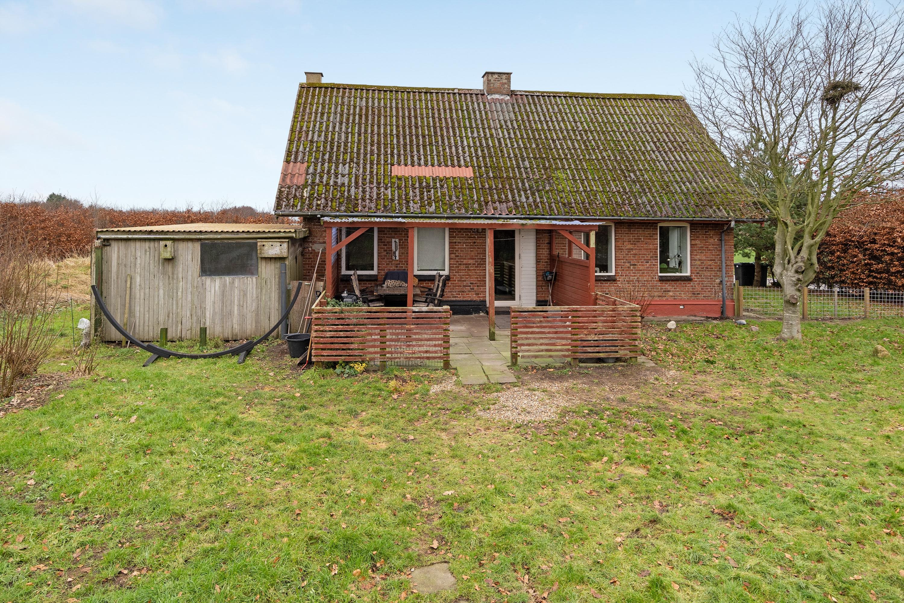 Fremhævet ejendommen billede i fuldskærmstilstand. Billede af Hustedvej 30, Lunde, 6830 Nørre Nebel