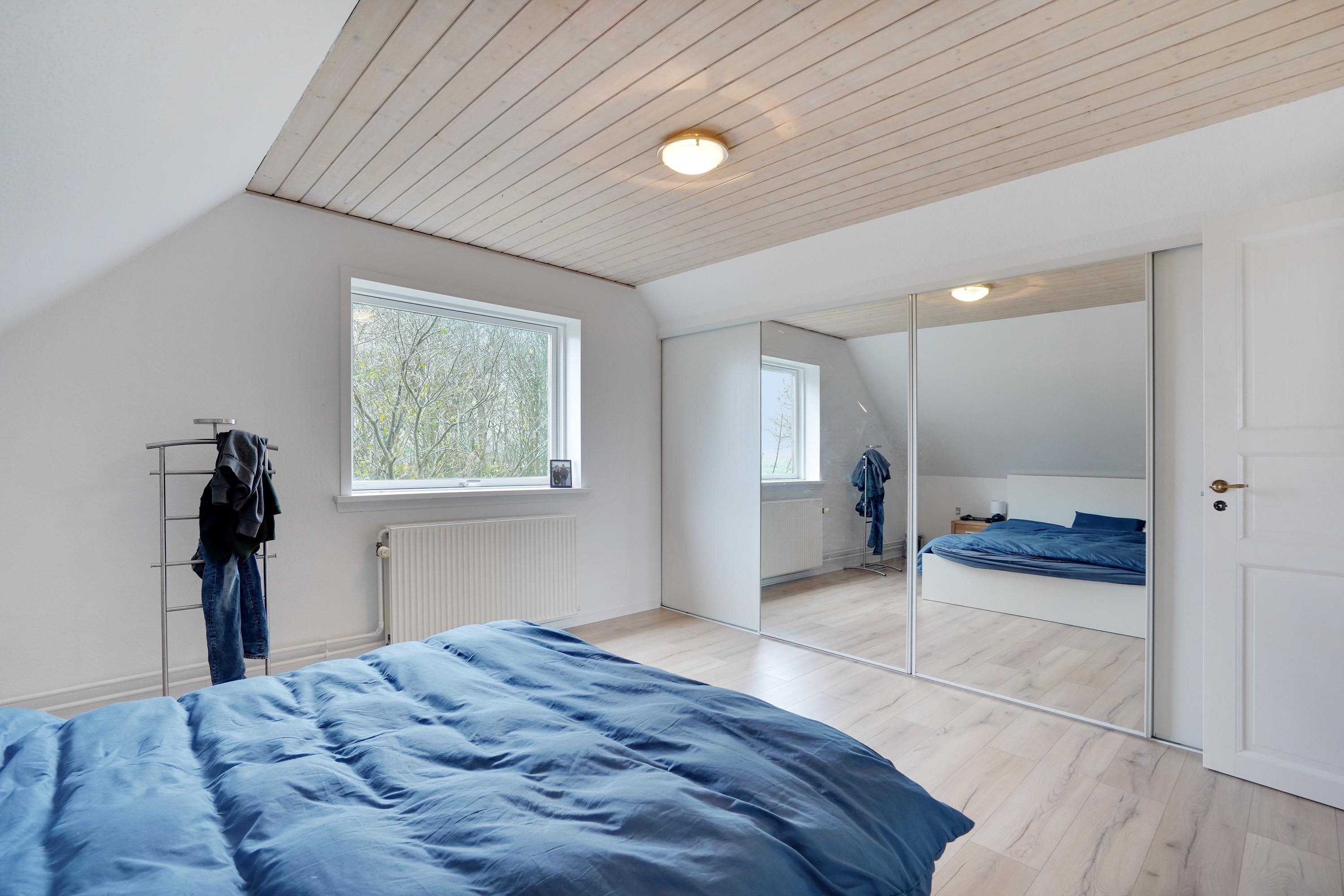 Fremhævet soveværelse billede i fuldskærmstilstand. Billede af Mallevej 87, Horne, 6800 Varde