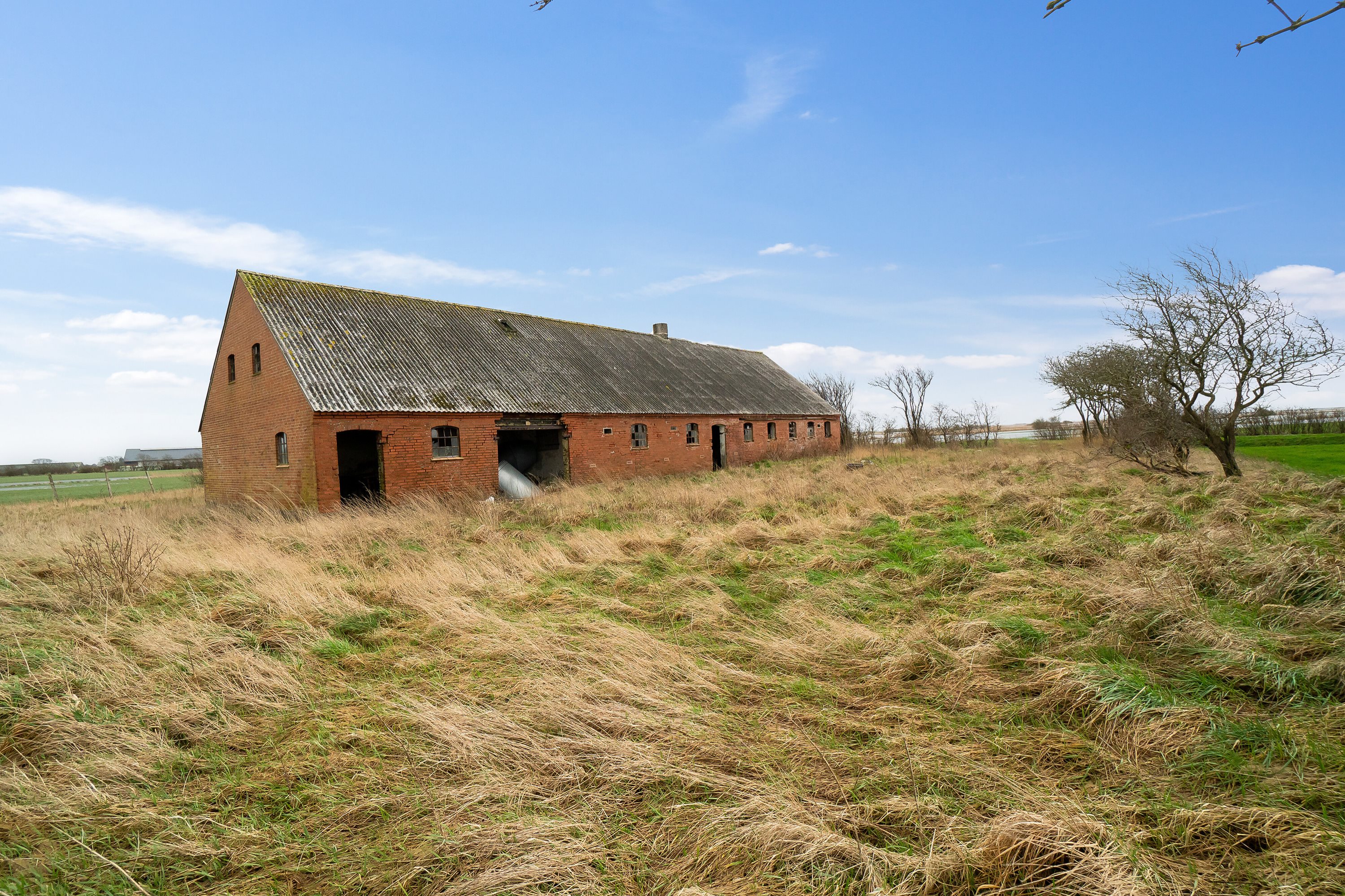 Fremhævet set fra haven billede i fuldskærmstilstand. Billede af Bjergvej 20, Vilslev, 6771 Gredstedbro