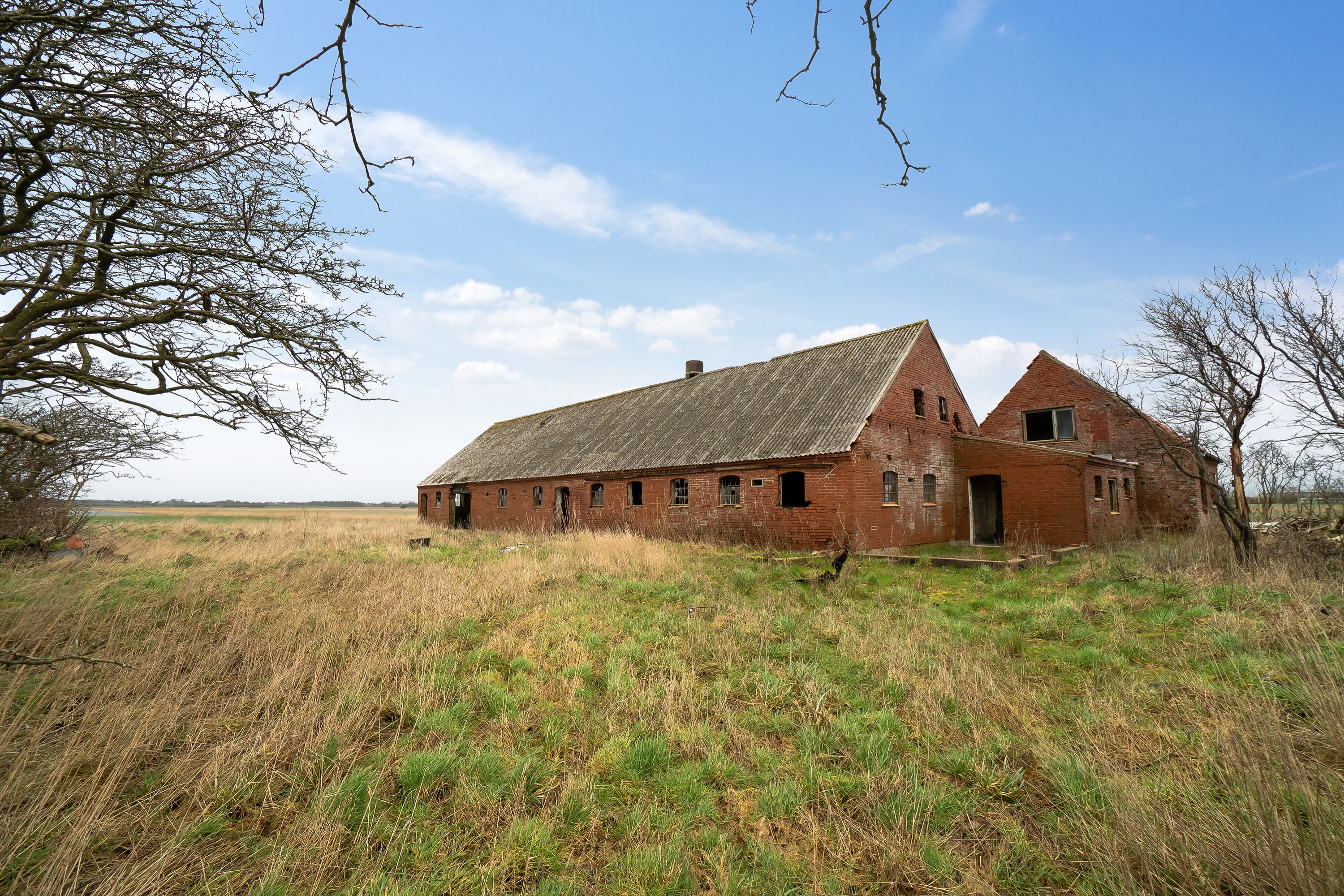 Fremhævet set fra haven billede i fuldskærmstilstand. Billede af Bjergvej 20, Vilslev, 6771 Gredstedbro