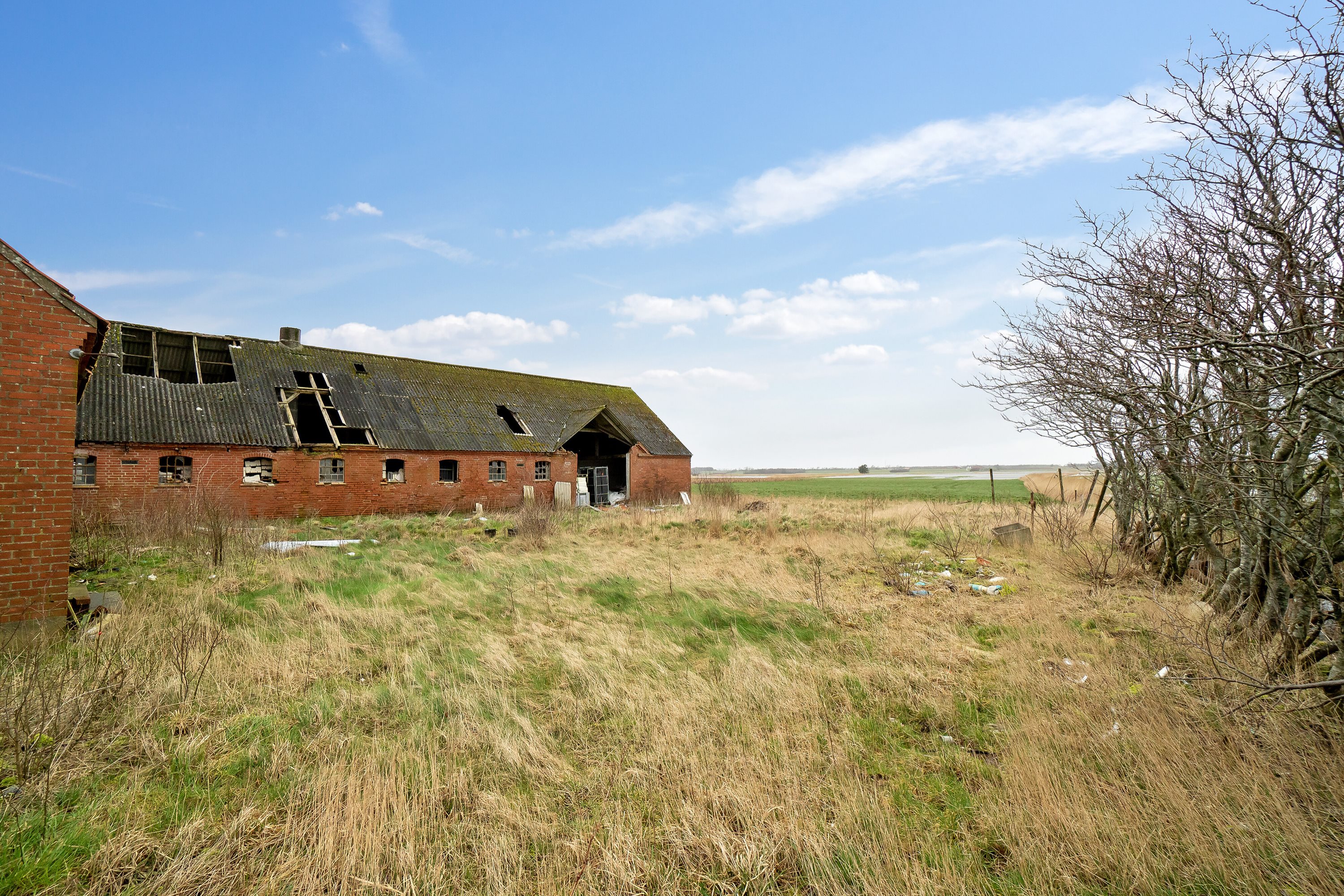 Fremhævet set fra haven billede i fuldskærmstilstand. Billede af Bjergvej 20, Vilslev, 6771 Gredstedbro