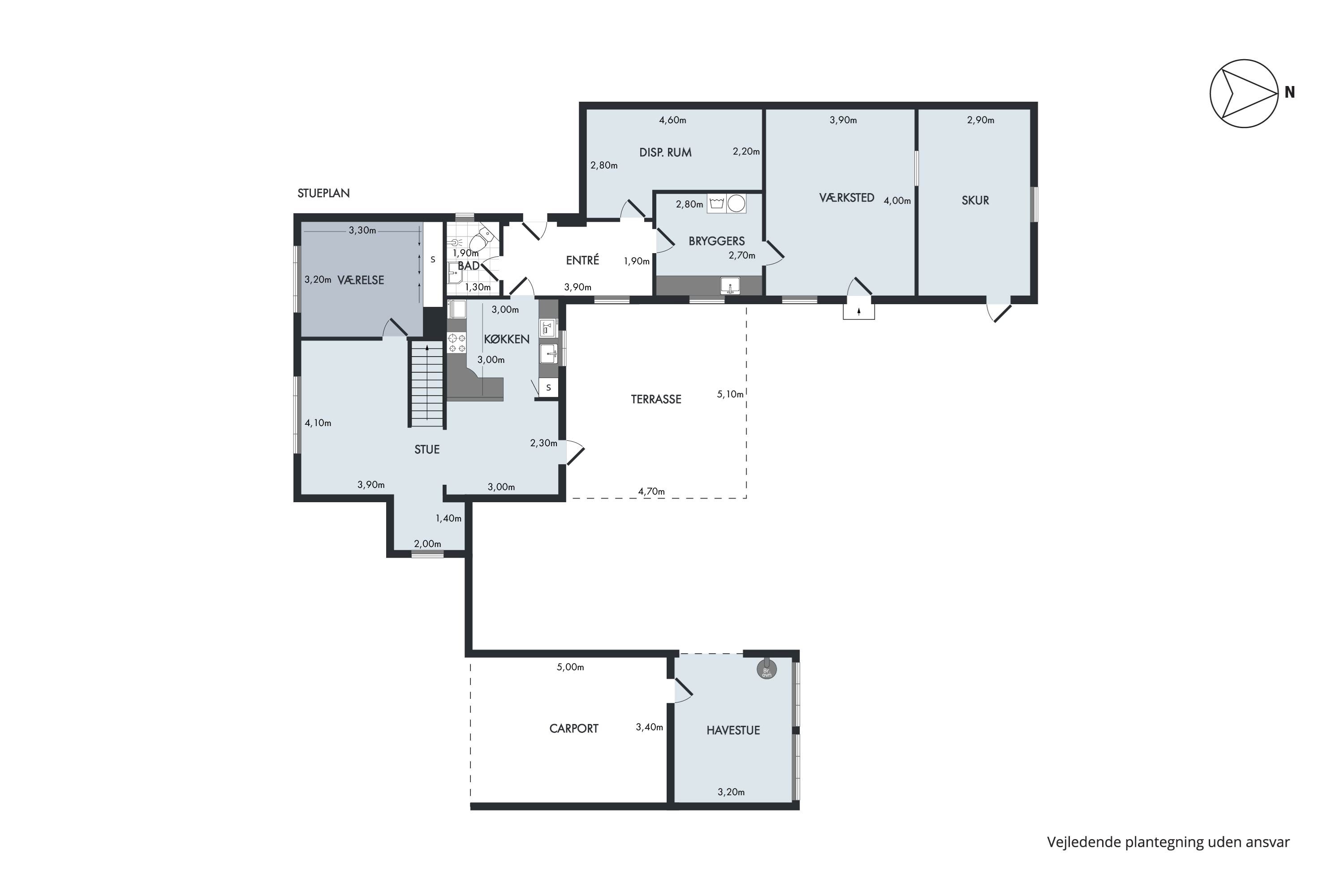 Plantegninger billede af Plantagevej 23, Vesterø Havn, 9940 Læsø