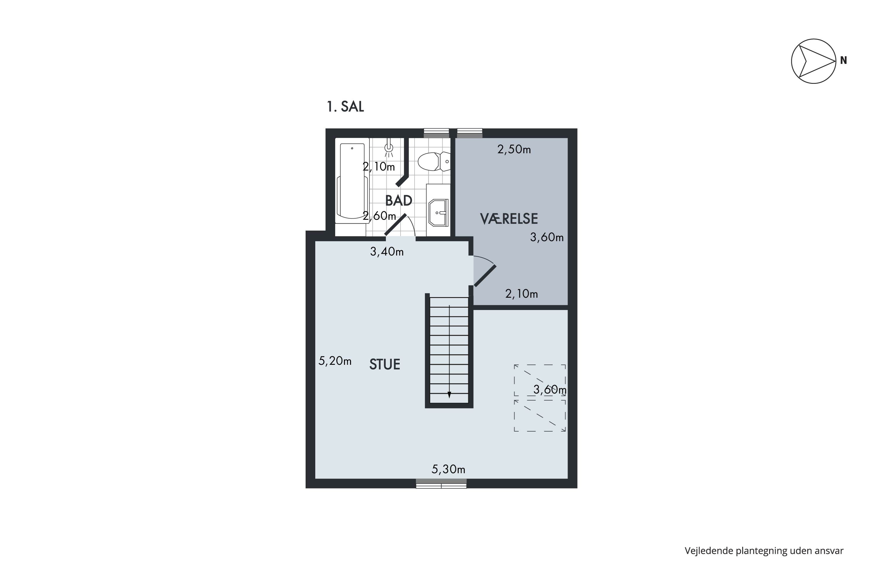 Plantegninger billede af Plantagevej 23, Vesterø Havn, 9940 Læsø