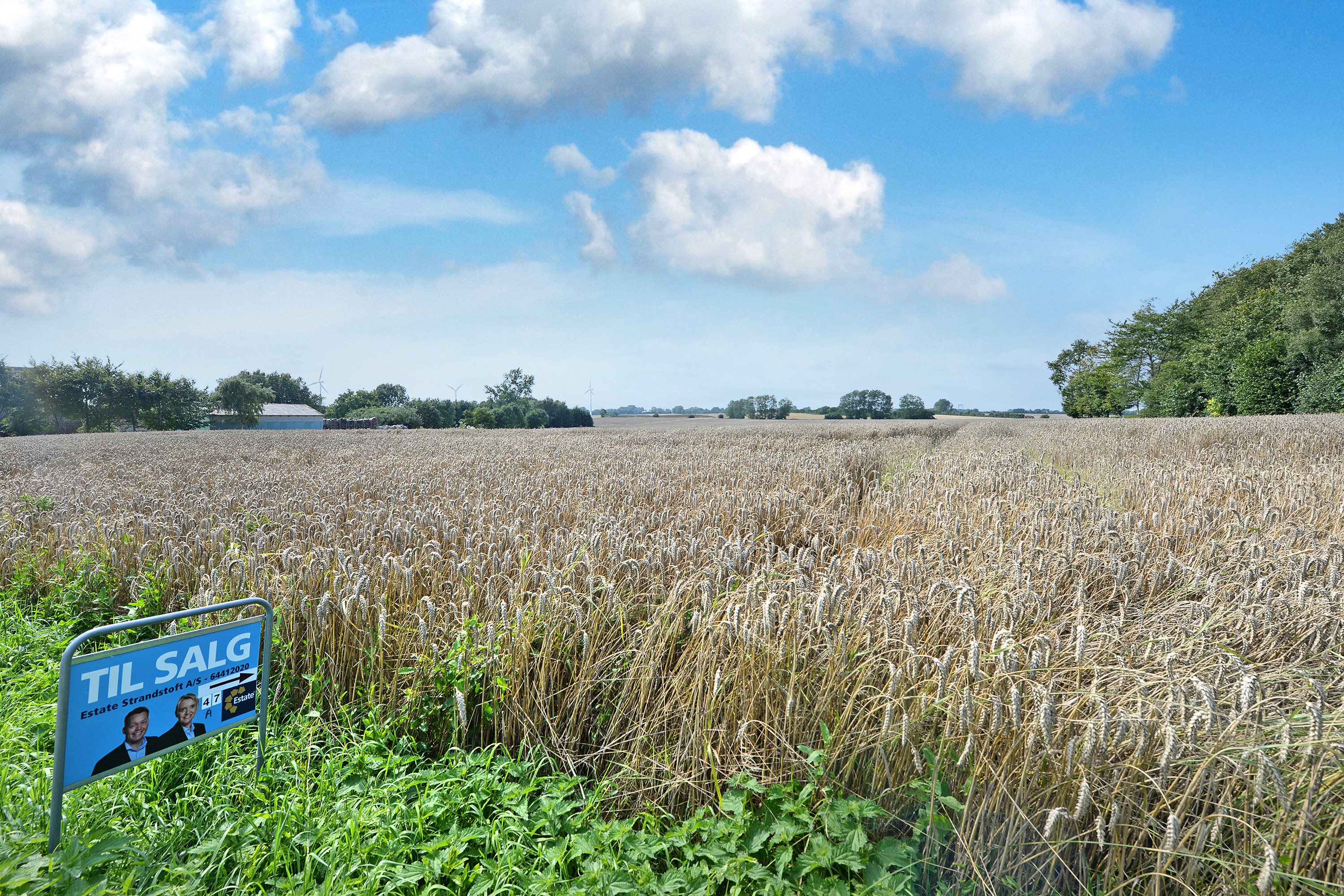 Fremhævet byggegrund billede i fuldskærmstilstand. Billede af Vejlbyvej 47, Vejlby, 5500 Middelfart