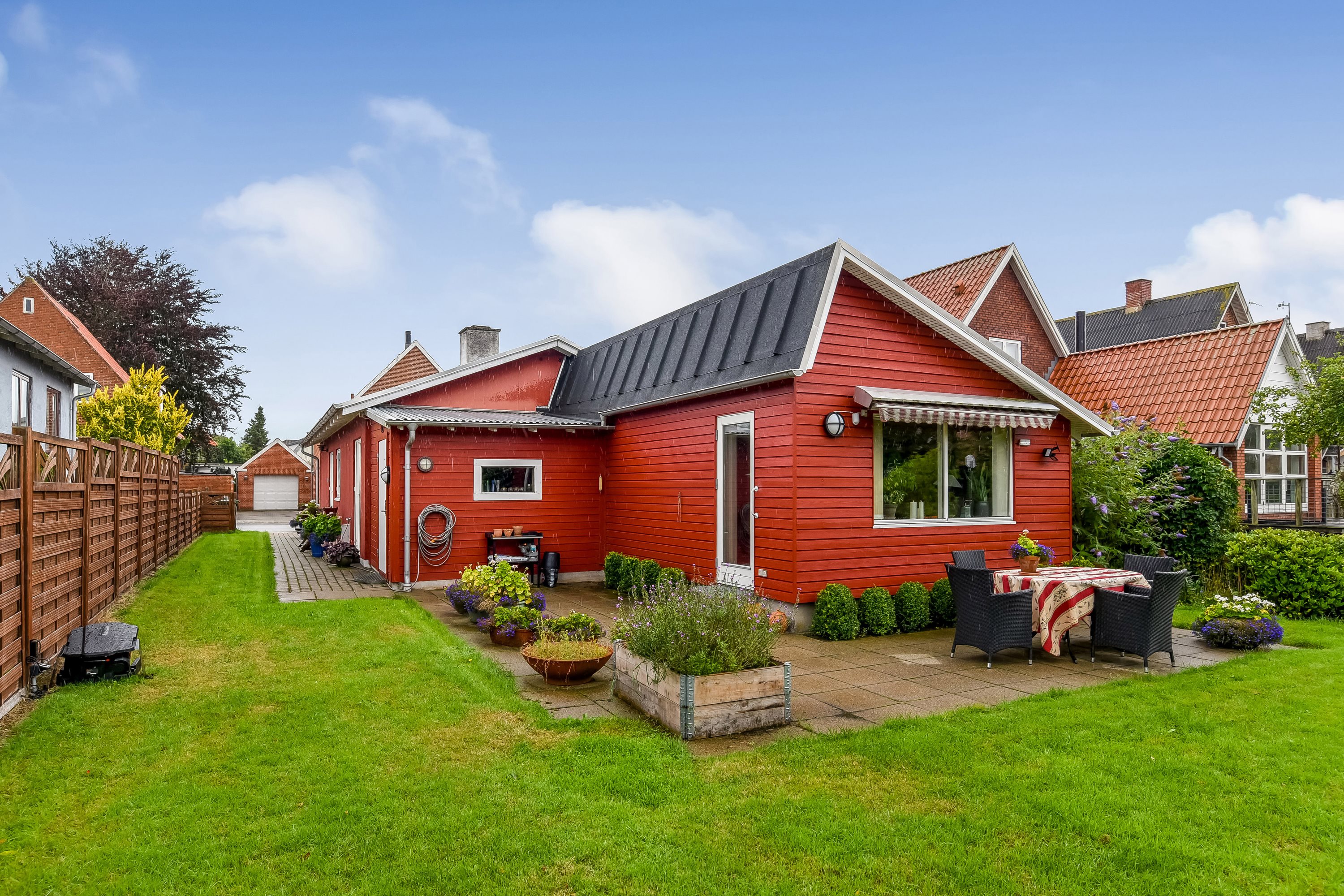 Villa: Terrasse på Åvænget 8, 7500 Holstebro