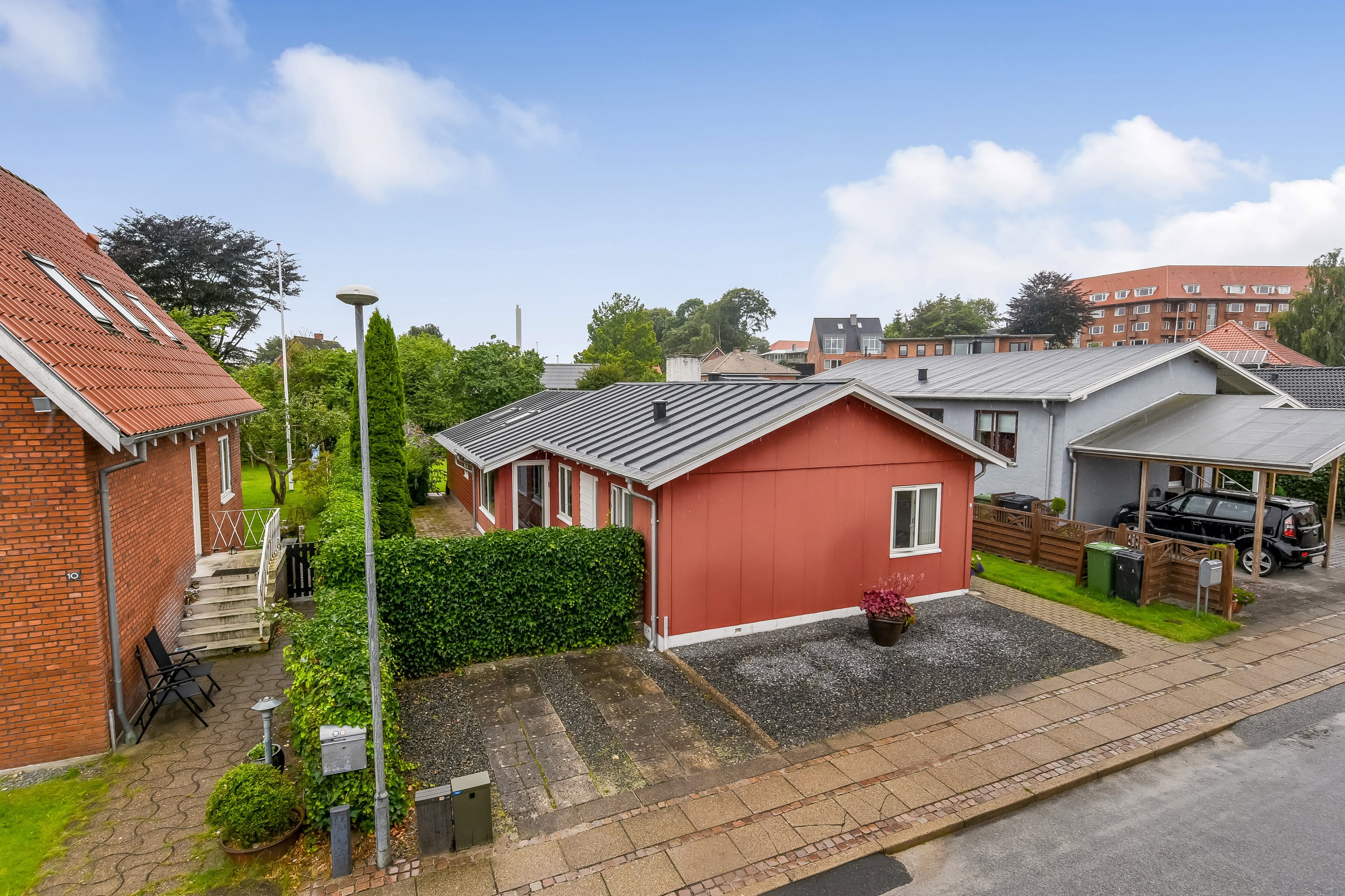 Fremhævet terrasse billede i fuldskærmstilstand. Billede af Åvænget 8, 7500 Holstebro