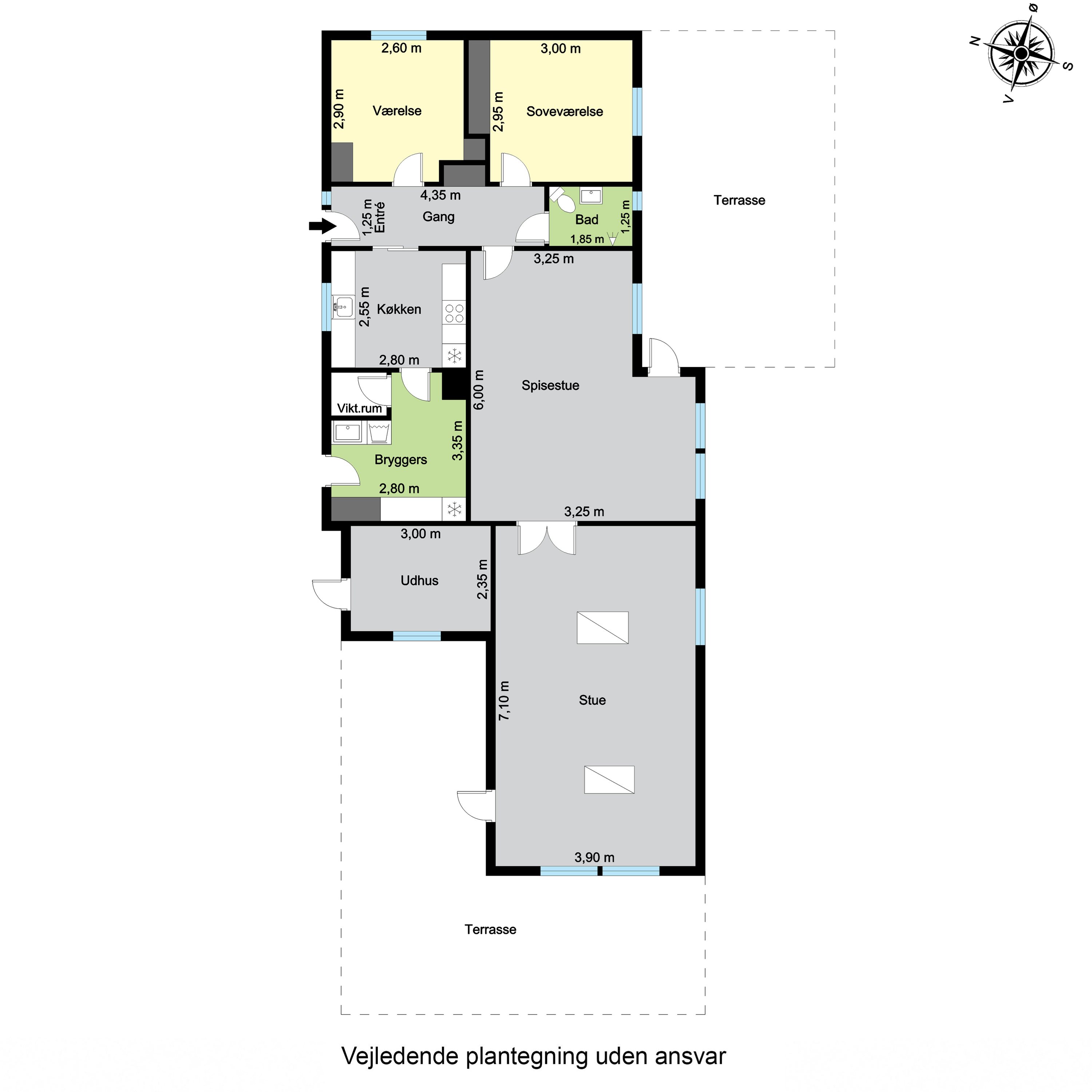 Plantegninger billede af Åvænget 8, 7500 Holstebro
