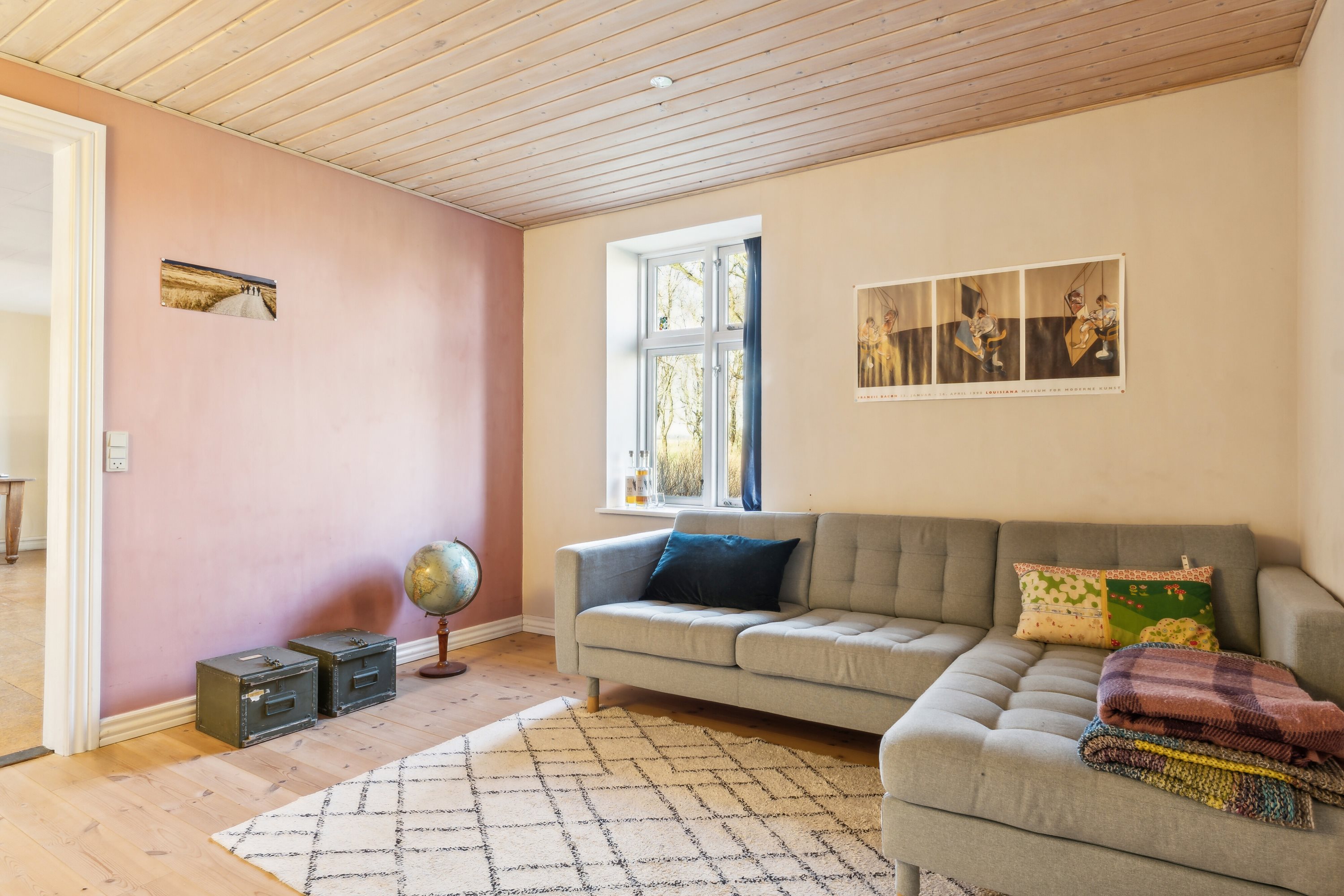 Fremhævet stue billede i fuldskærmstilstand. Billede af Nabevej 4, Sønderhå, 7752 Snedsted