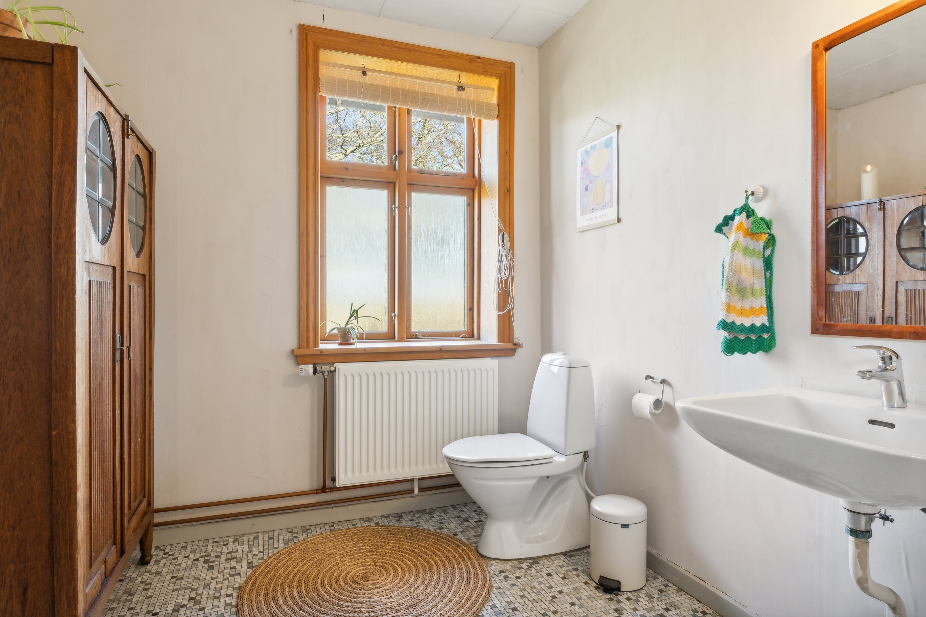 Fremhævet badeværelse billede i fuldskærmstilstand. Billede af Nabevej 4, Sønderhå, 7752 Snedsted