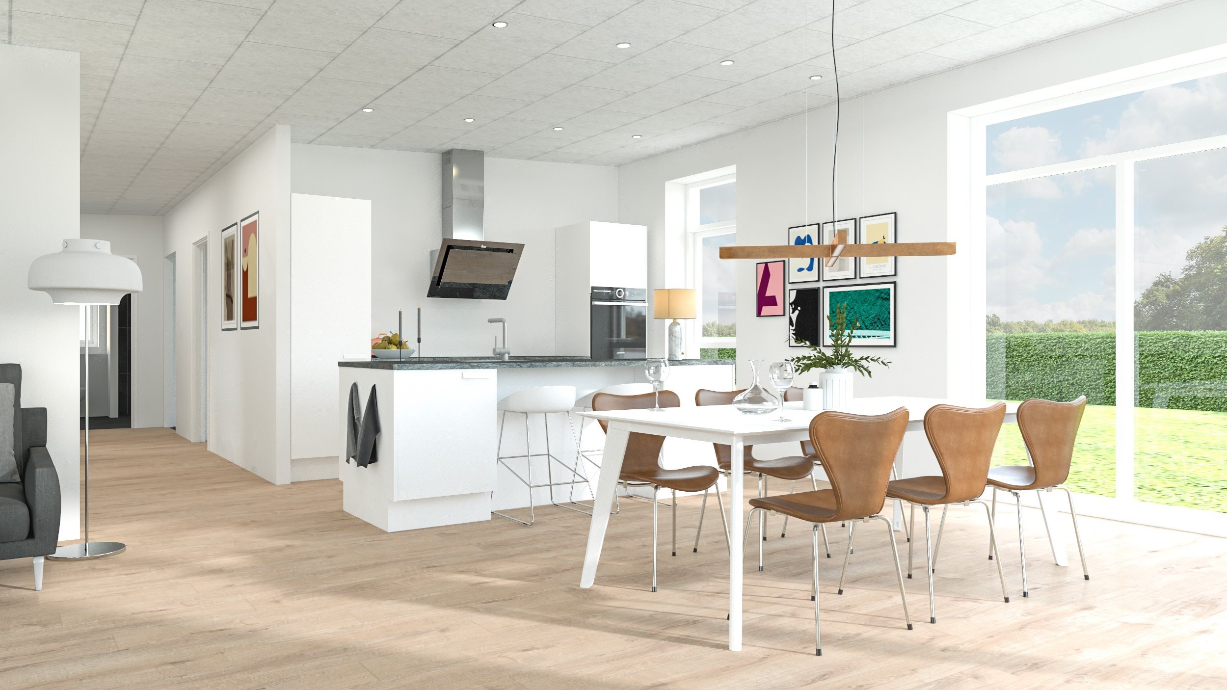 Miniaturebillede 2: køkken alrum. Billede af Kolbæk Mark 108, Hald Ege, 8800 Viborg