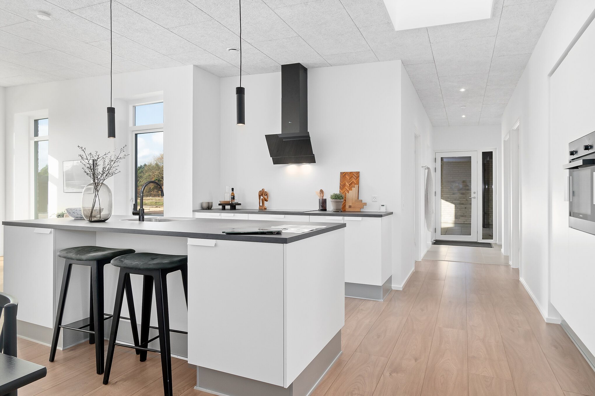 Fremhævet opholdsrum billede i fuldskærmstilstand. Billede af Kolbæk Mark 108, Hald Ege, 8800 Viborg