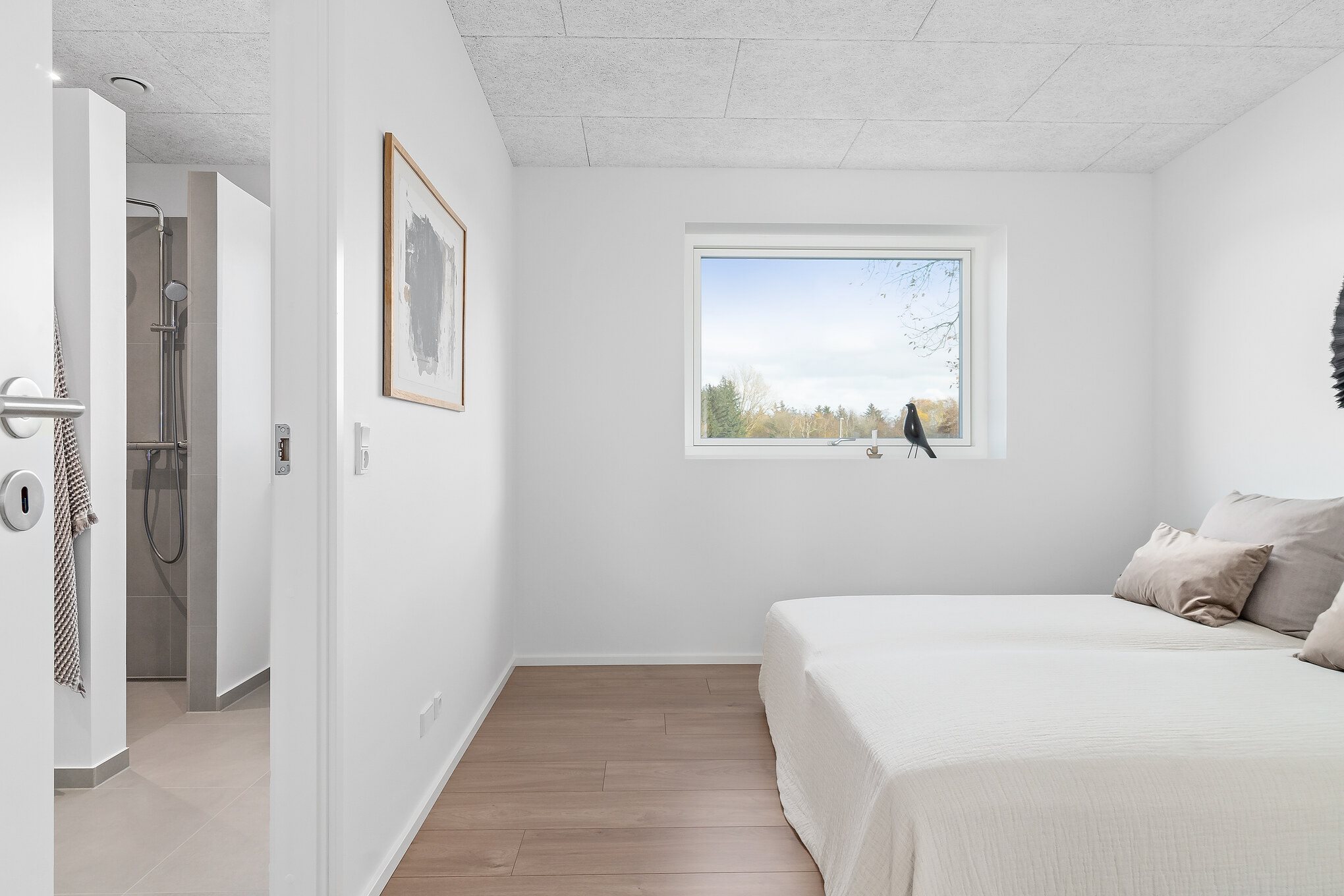 Fremhævet forældresoveværelse billede i fuldskærmstilstand. Billede af Kolbæk Mark 108, Hald Ege, 8800 Viborg