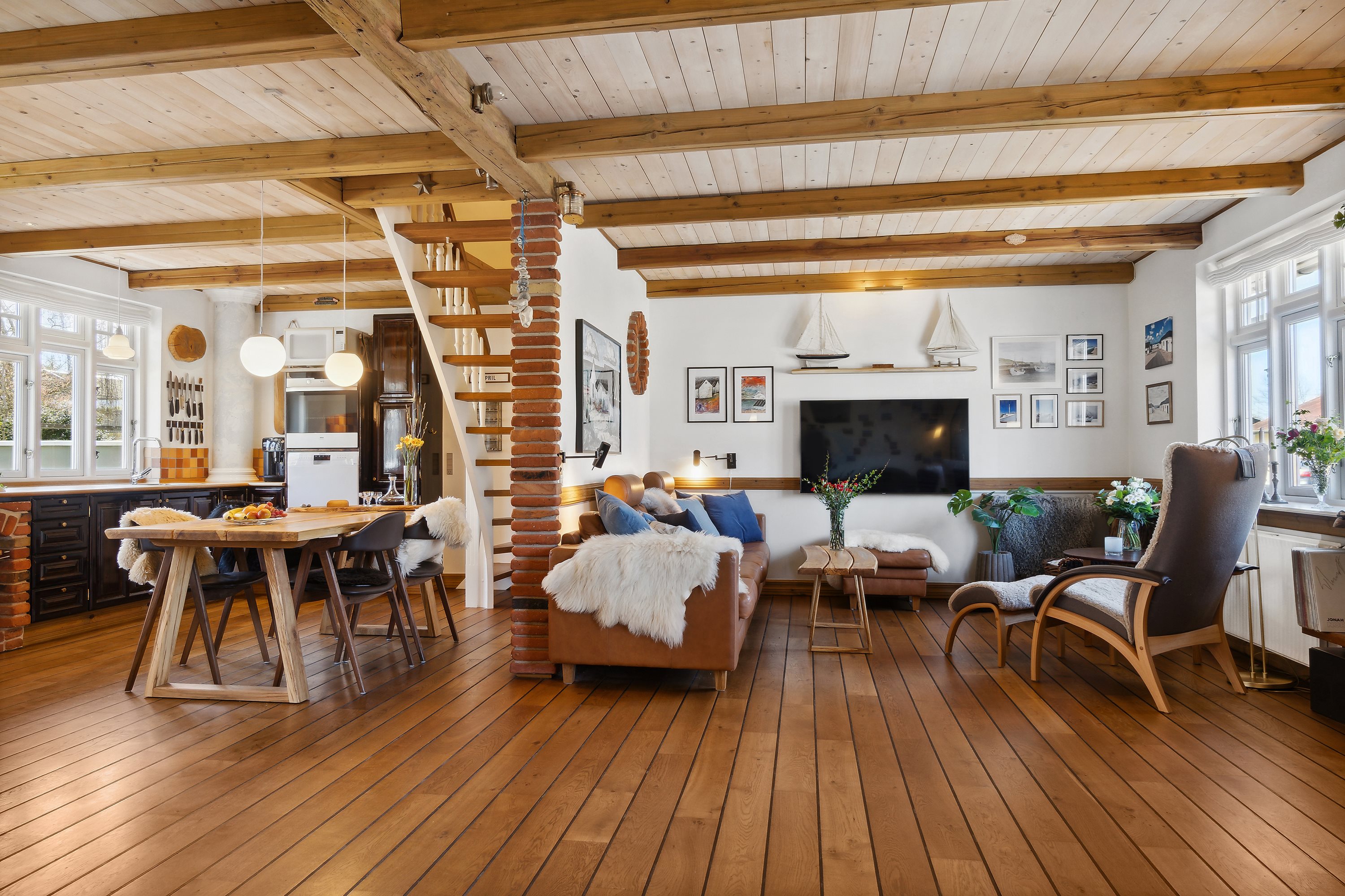 Fremhævet  billede i fuldskærmstilstand. Billede af Kirkevænget 14, Herrup, 7830 Vinderup