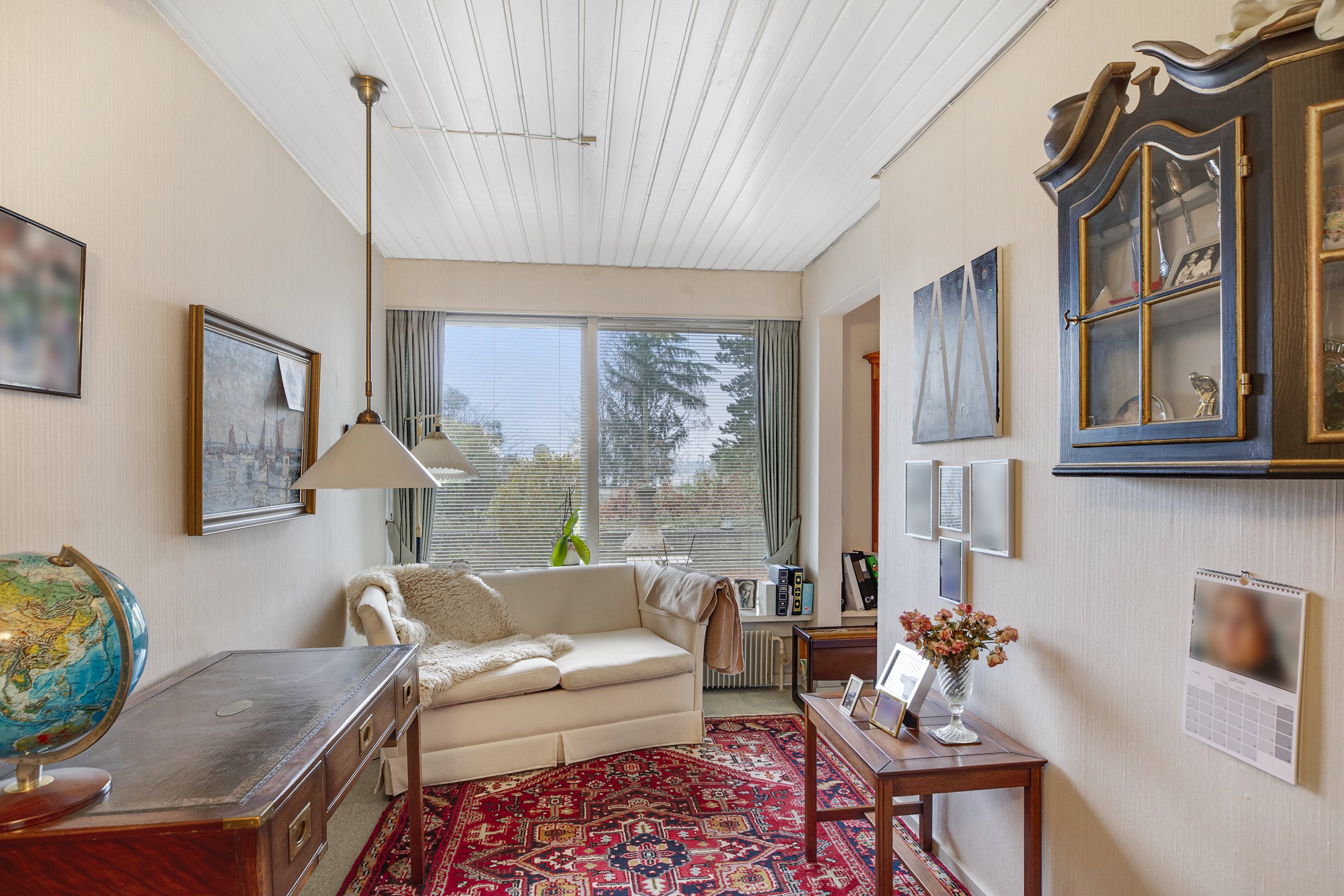 Fremhævet stue billede i fuldskærmstilstand. Billede af Fjordvænget 12, Kollund, 6340 Kruså