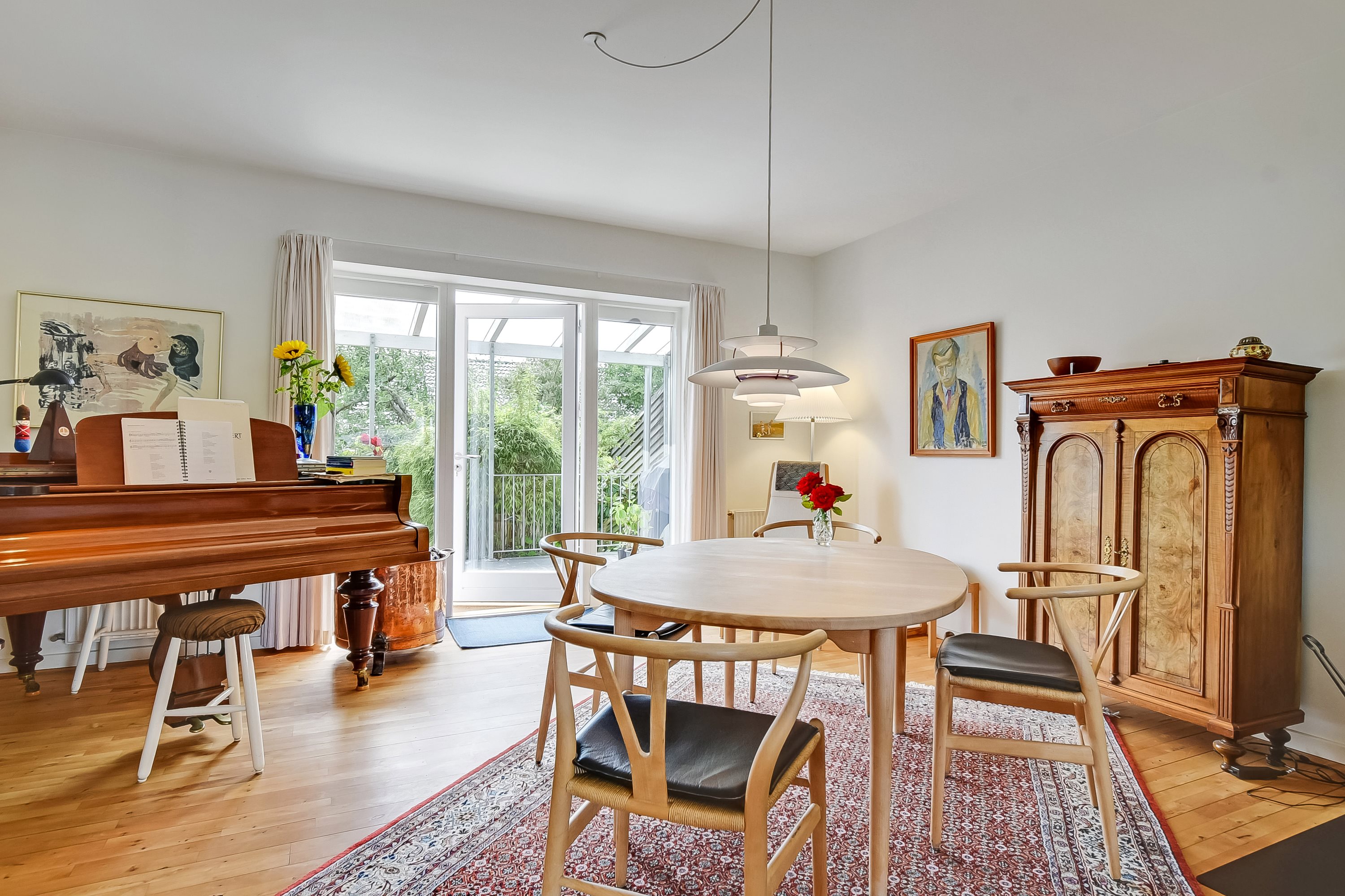 Fremhævet stue billede i fuldskærmstilstand. Billede af Mysundevej 37, 7500 Holstebro