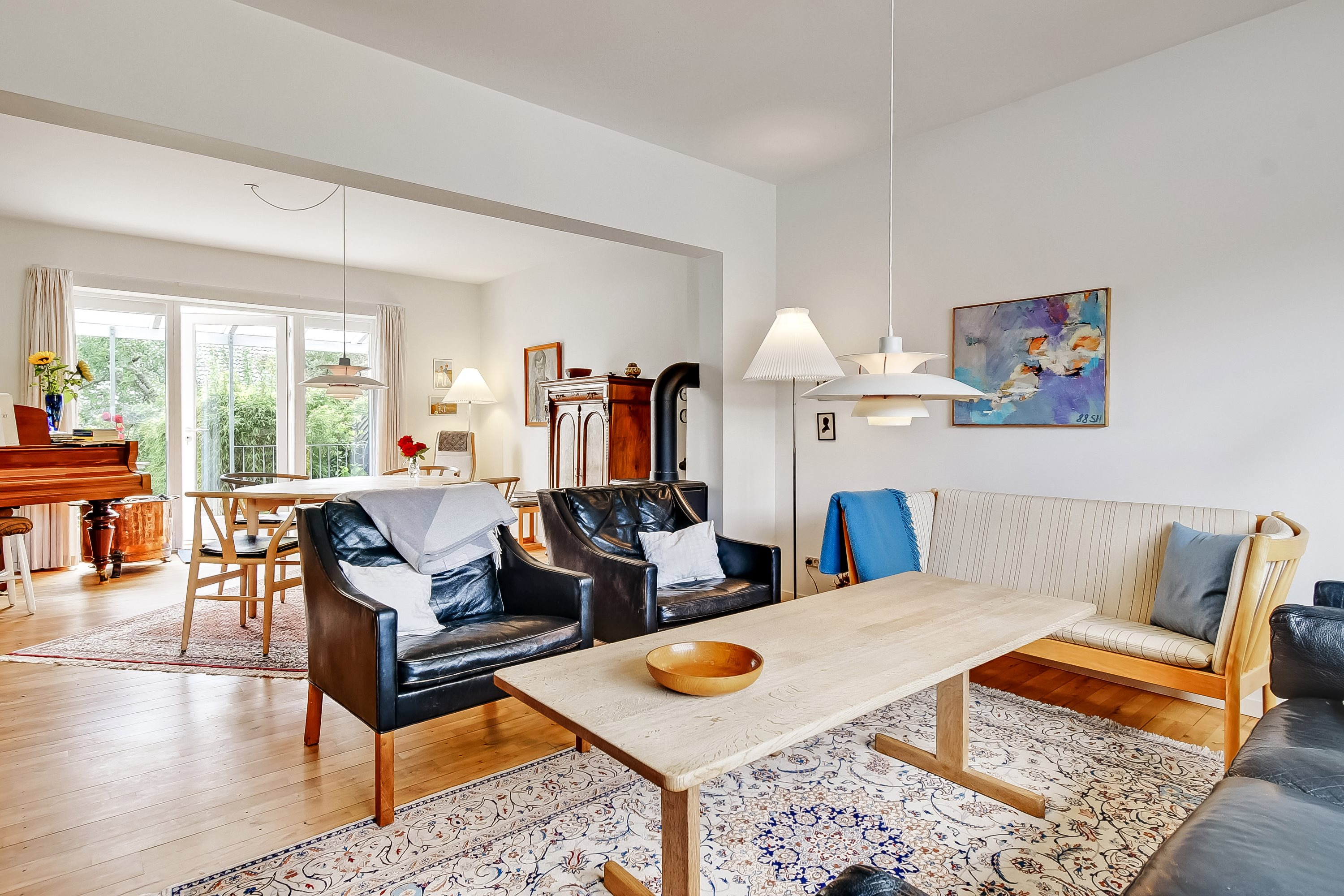 Fremhævet stue billede i fuldskærmstilstand. Billede af Mysundevej 37, 7500 Holstebro