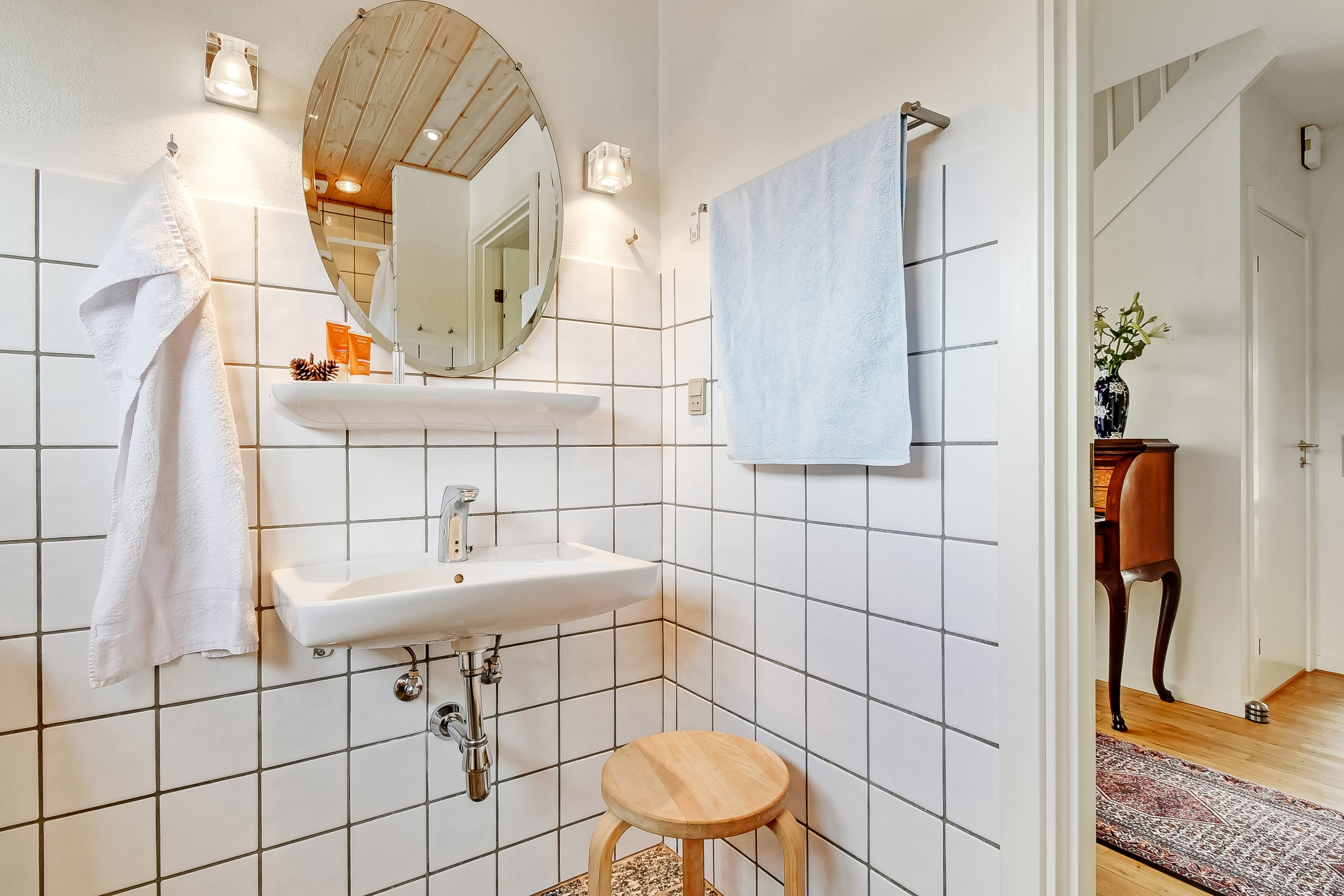 Fremhævet badeværelse billede i fuldskærmstilstand. Billede af Mysundevej 37, 7500 Holstebro