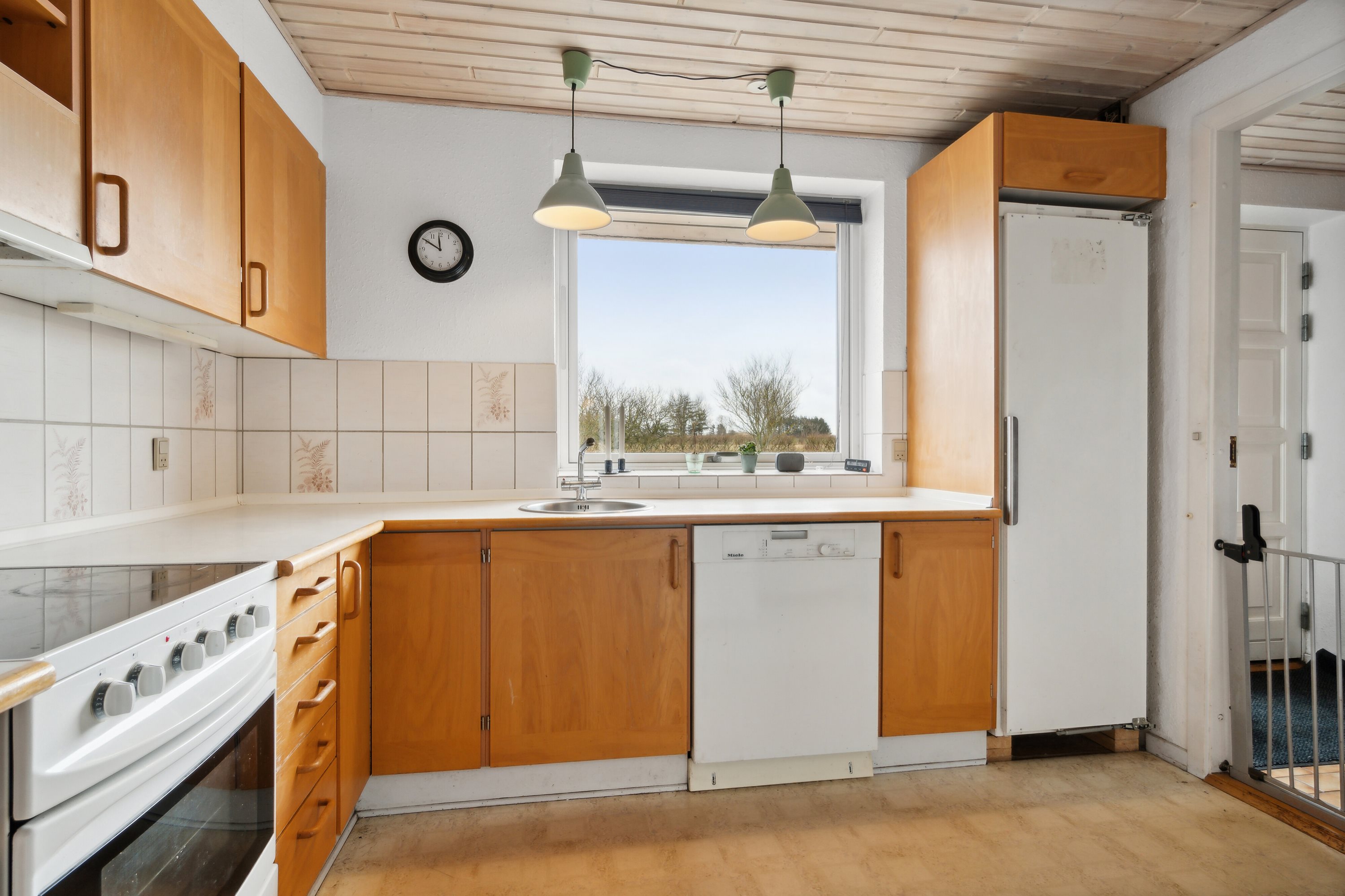 Fremhævet køkken billede i fuldskærmstilstand. Billede af Mirabellevej 3, 7741 Frøstrup
