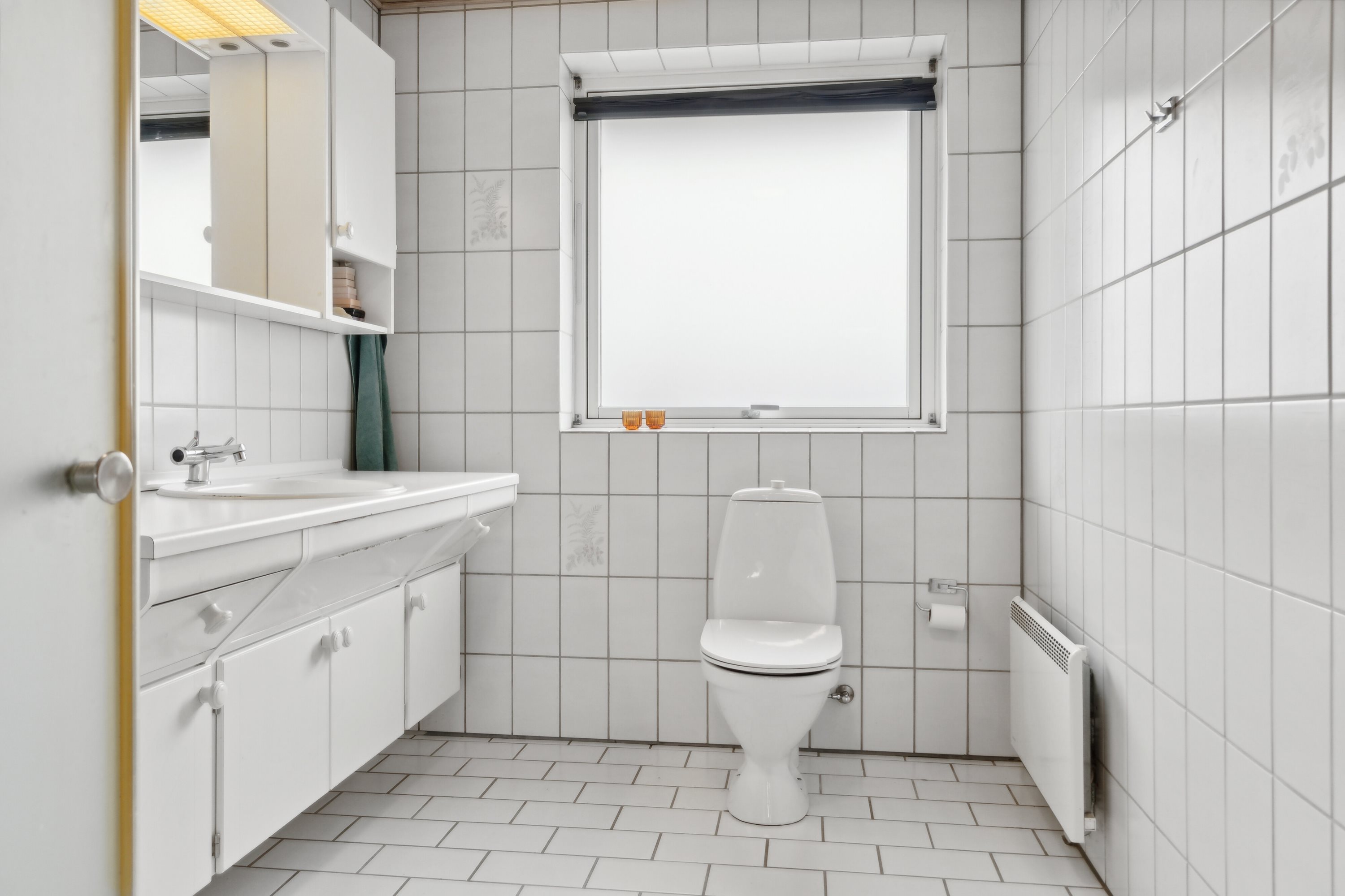 Fremhævet badeværelse billede i fuldskærmstilstand. Billede af Mirabellevej 3, 7741 Frøstrup