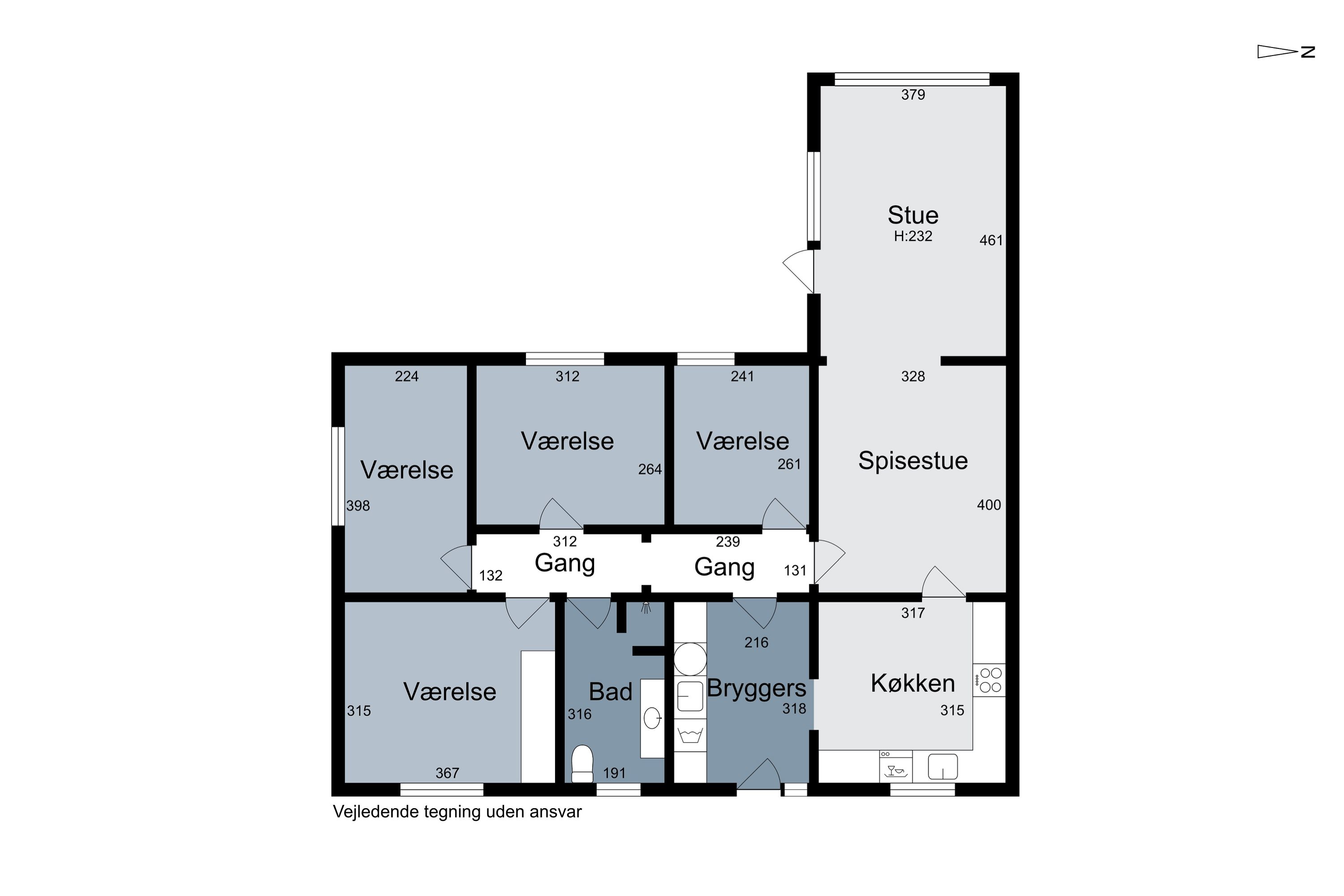 Plantegninger billede af Mirabellevej 3, 7741 Frøstrup